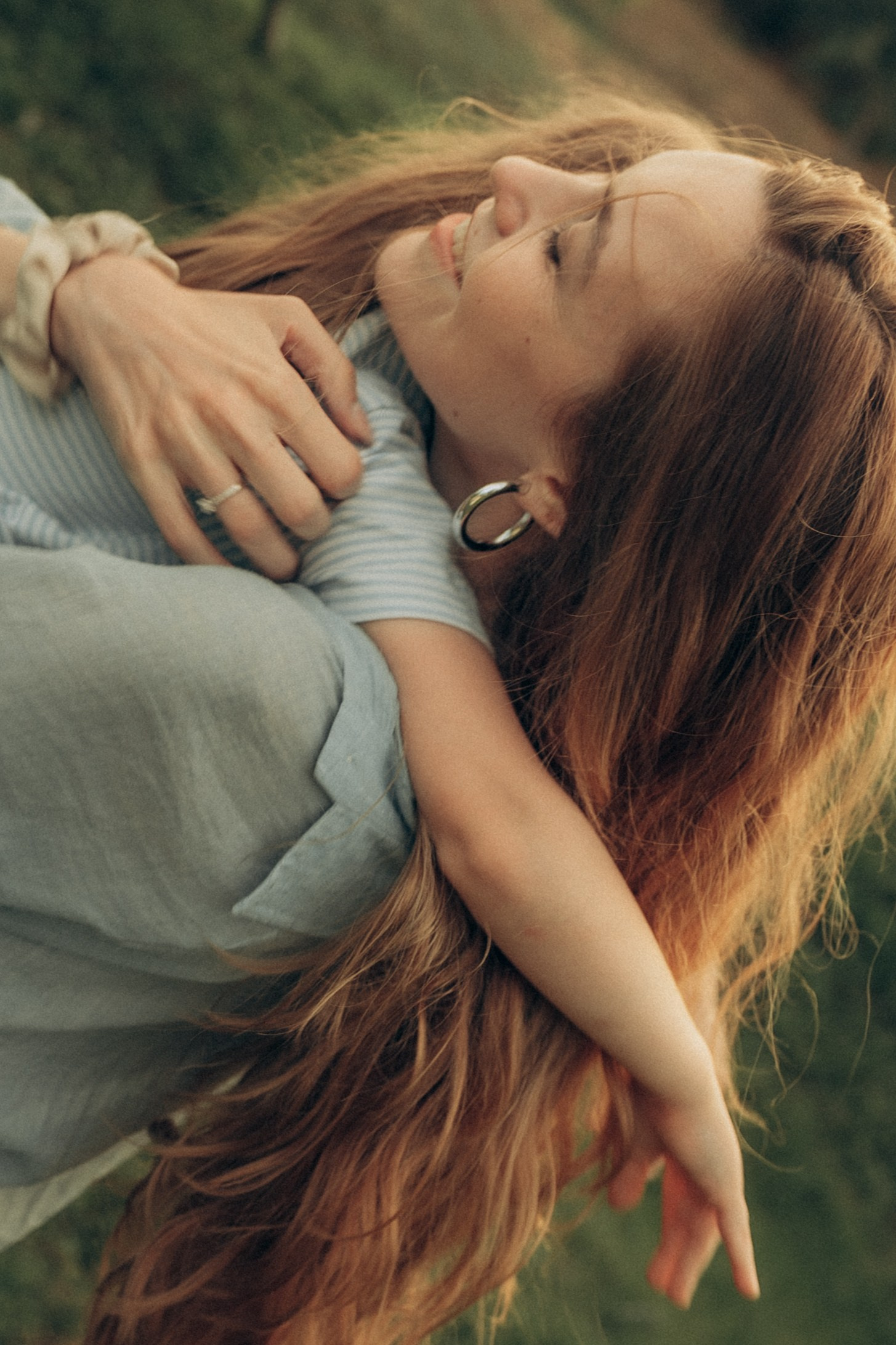 Теплая семейная съемка на природе. Фотограф Мариам Воробьева