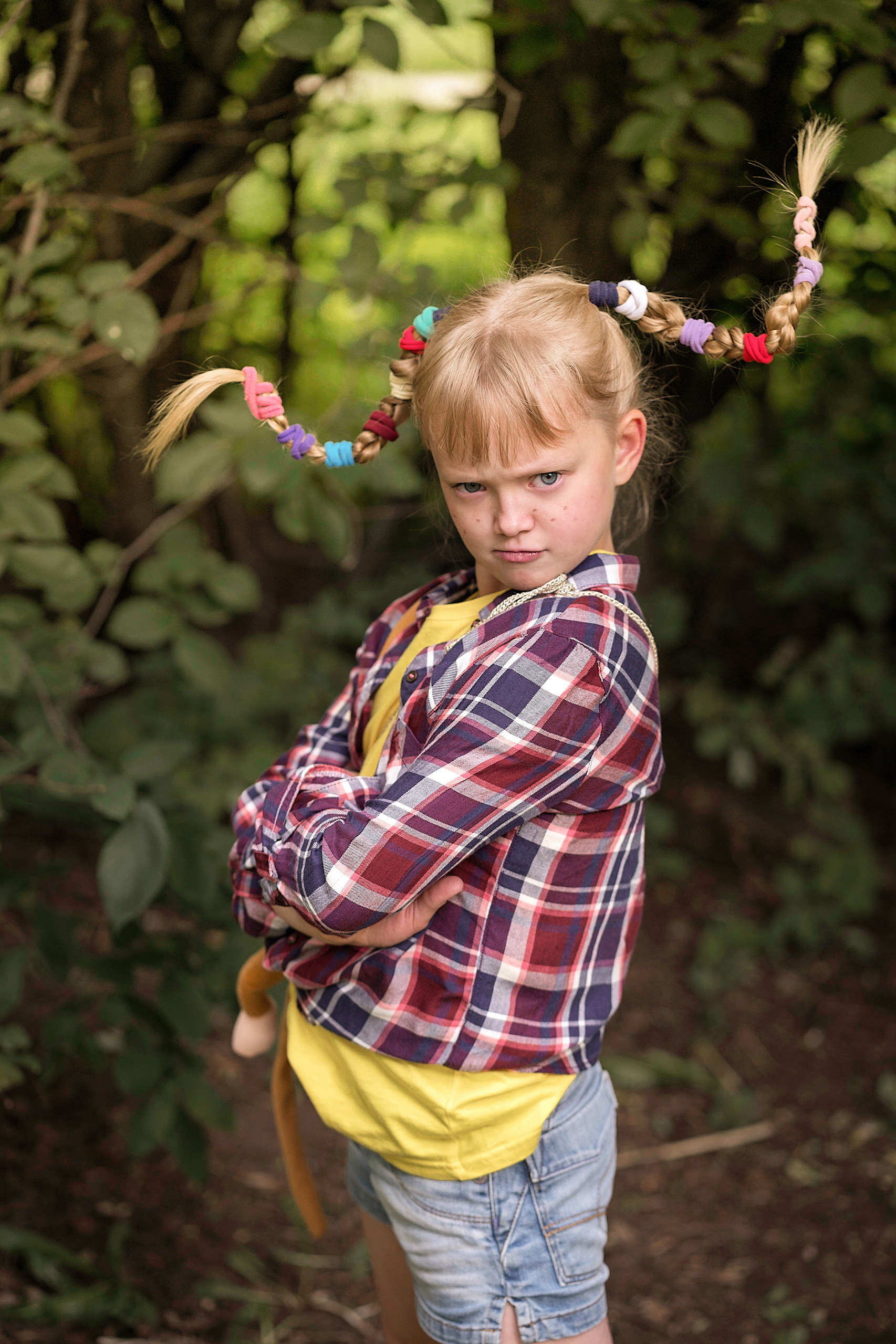 Творческая съёмка в стиле «ПЕППИ ДЛИННЫЙ ЧУЛОК»