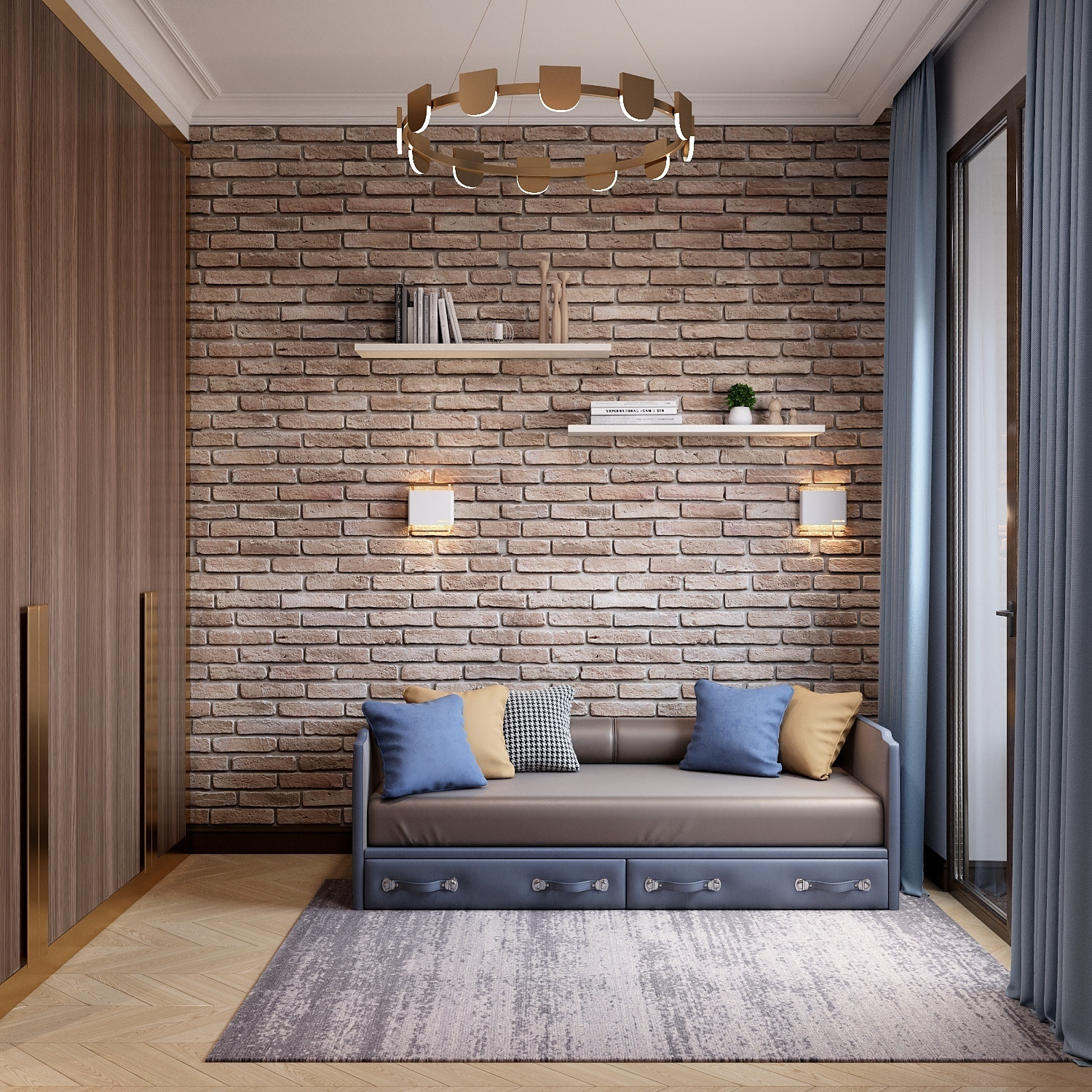 Дизайн интерьера детской комнаты