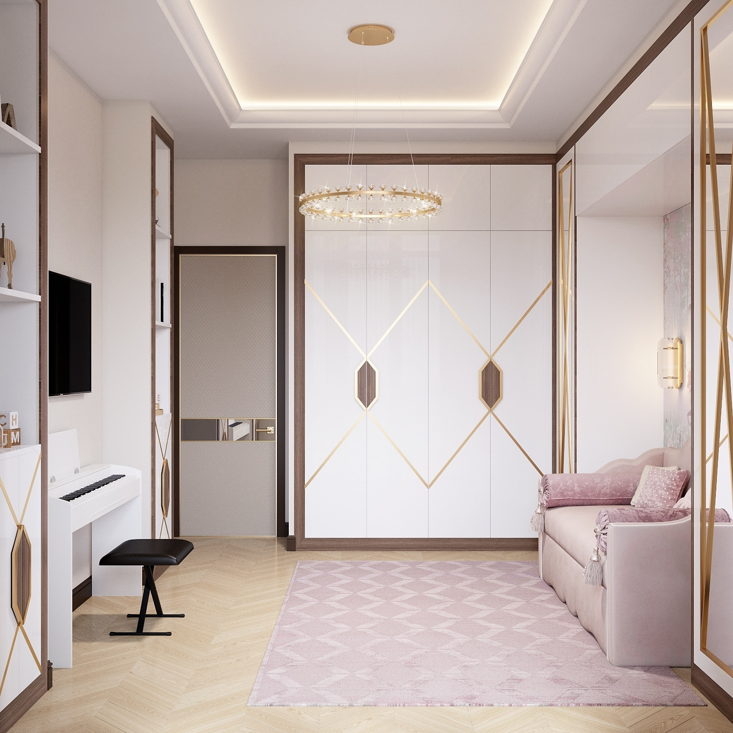 Шкафы в детской комнате