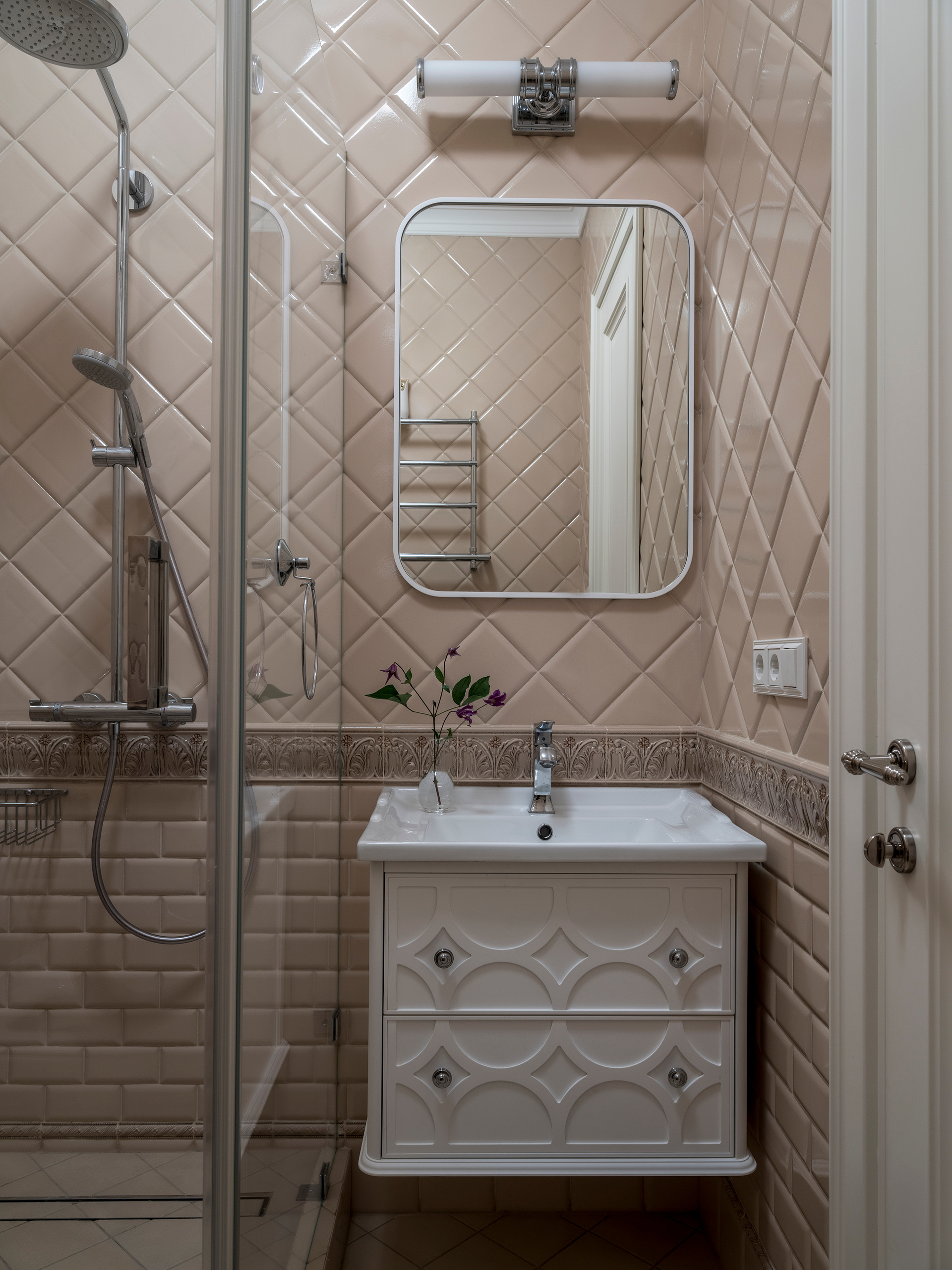 Дизайн санузла неоклассика