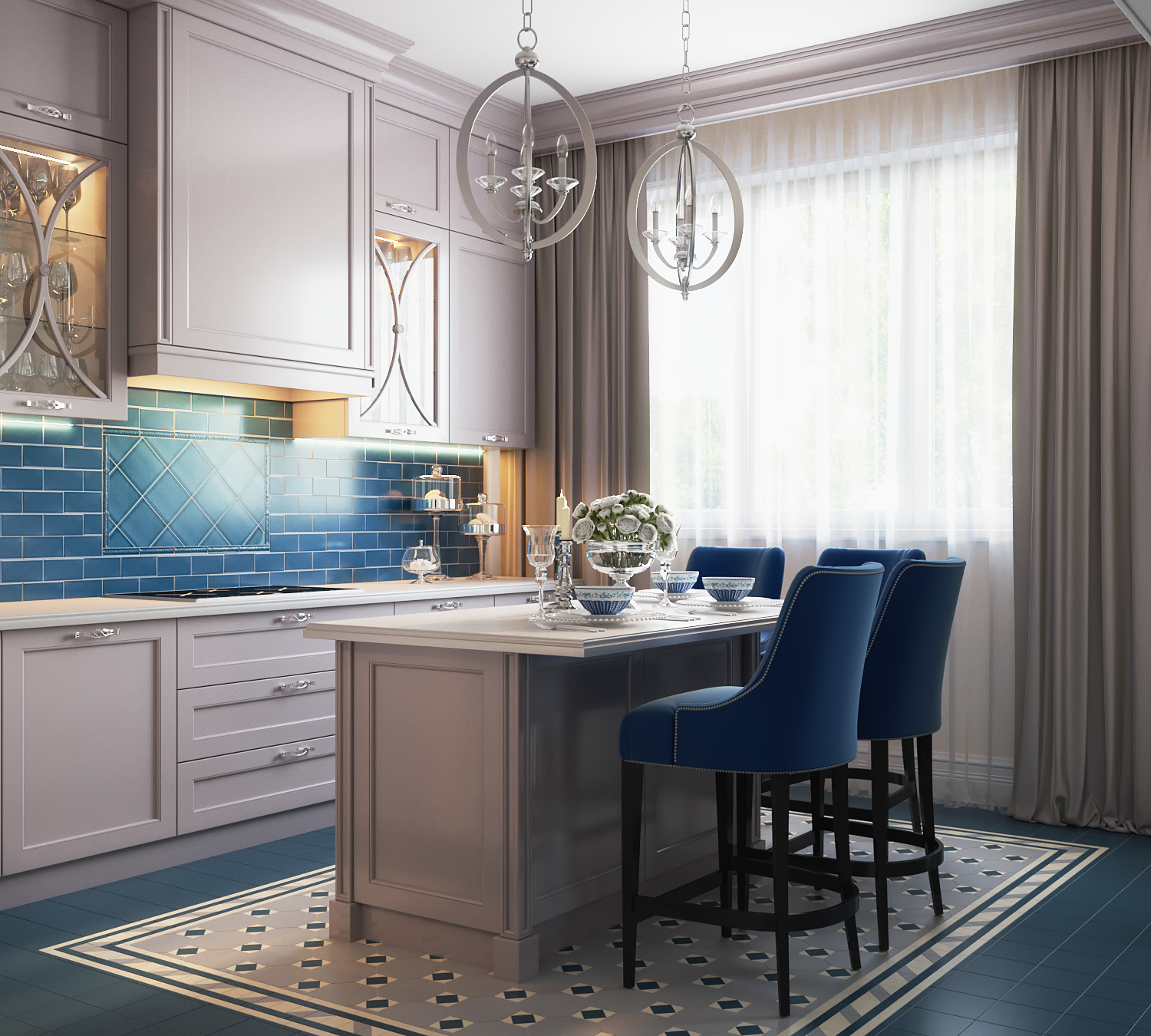 Дизайн интерьеров в ЖК Алые паруса