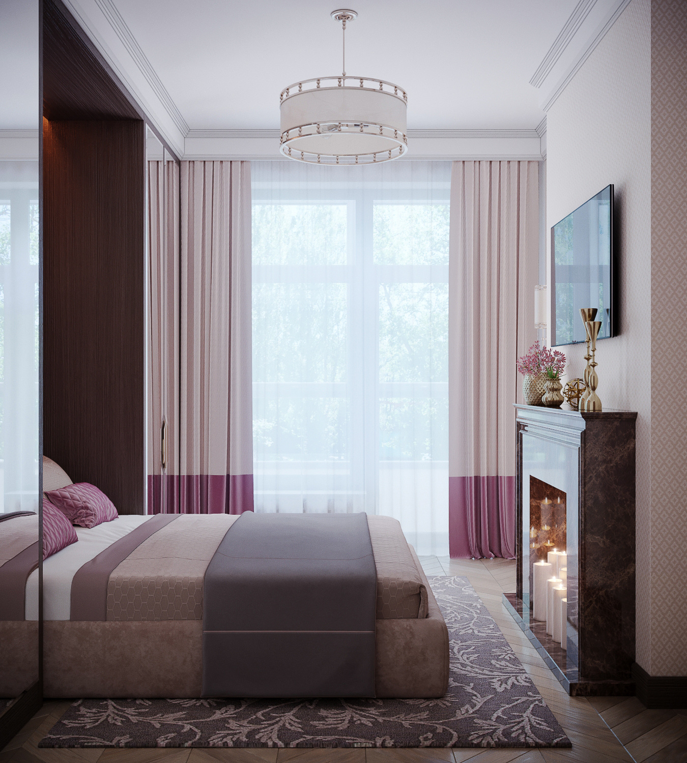 Дизайн квартиры в ЖК Сити парк