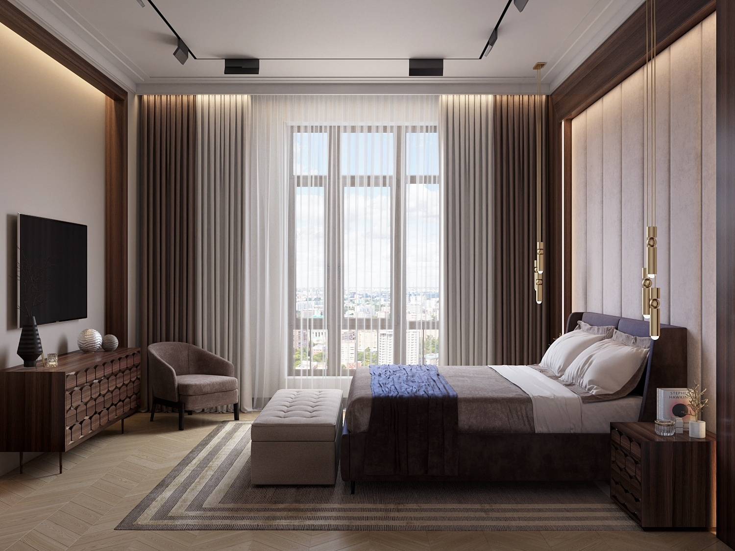 Интерьер спальни