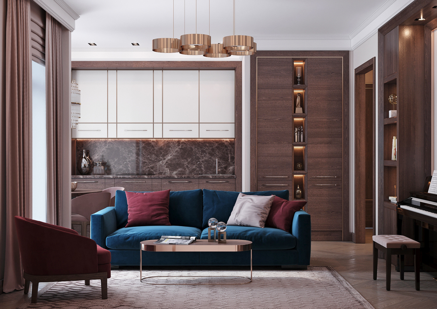 Интерьеры в ЖК City park