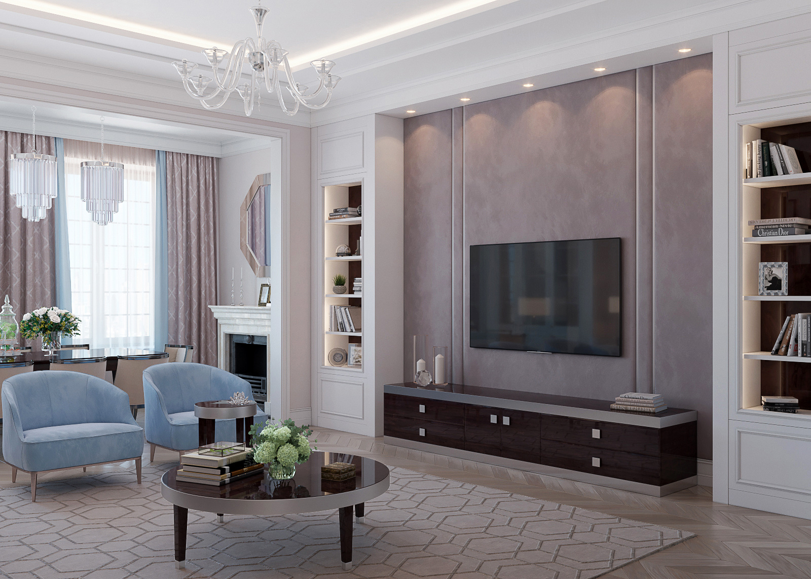 Дизайн интерьеров в Knightsbridge Private Park