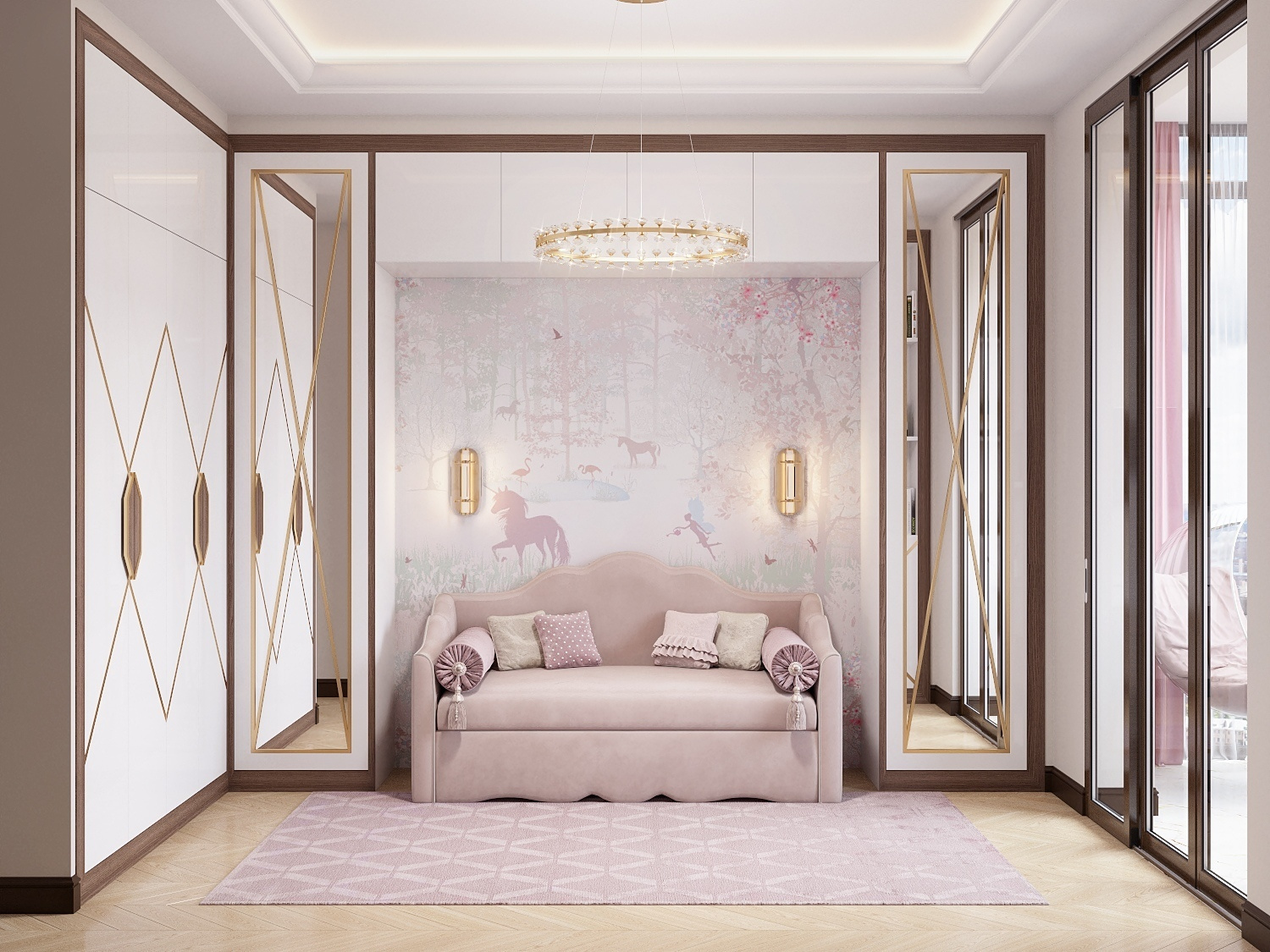 Интерьер детской комнаты