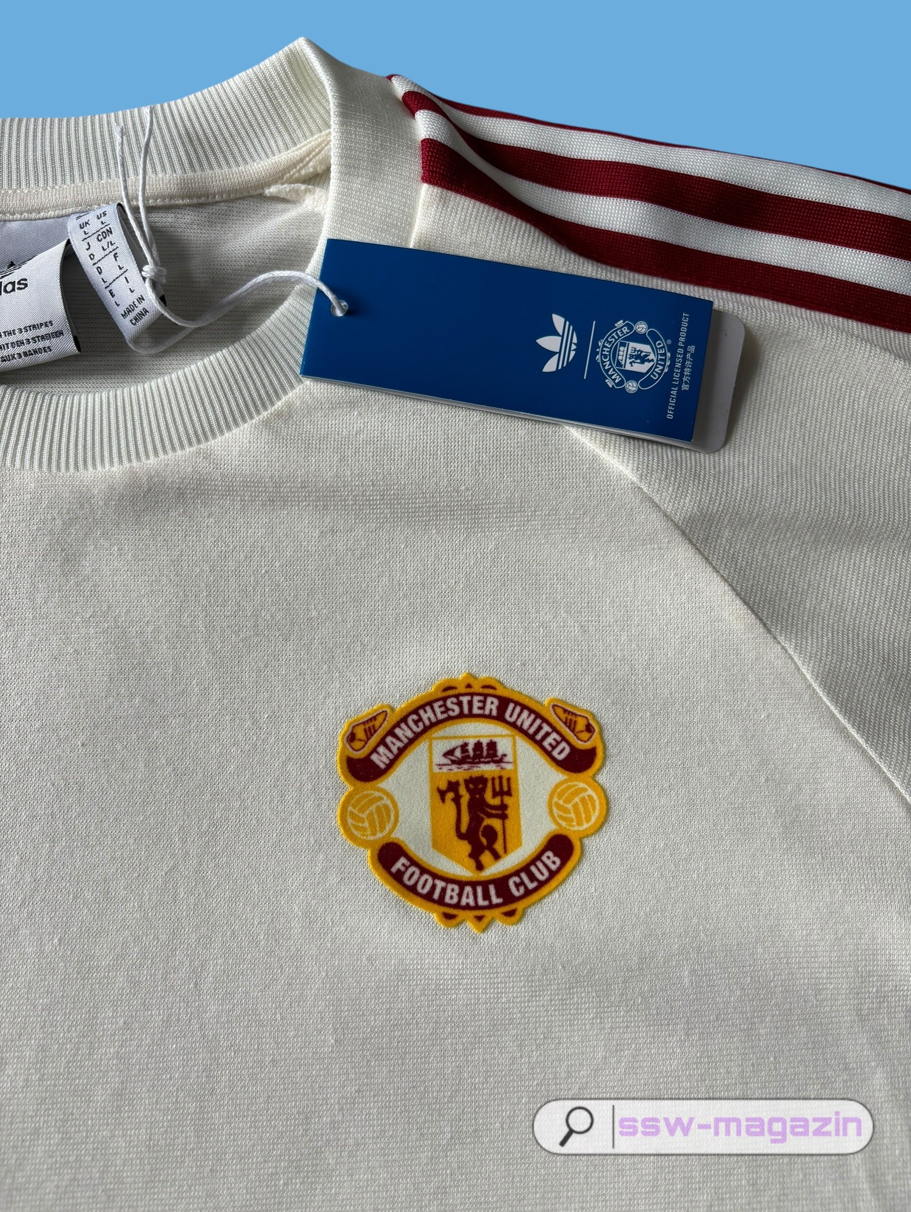 Хлопковая футболка Manchester United 2025-2026 купить. Футбольный магазин — ssw_magazin
