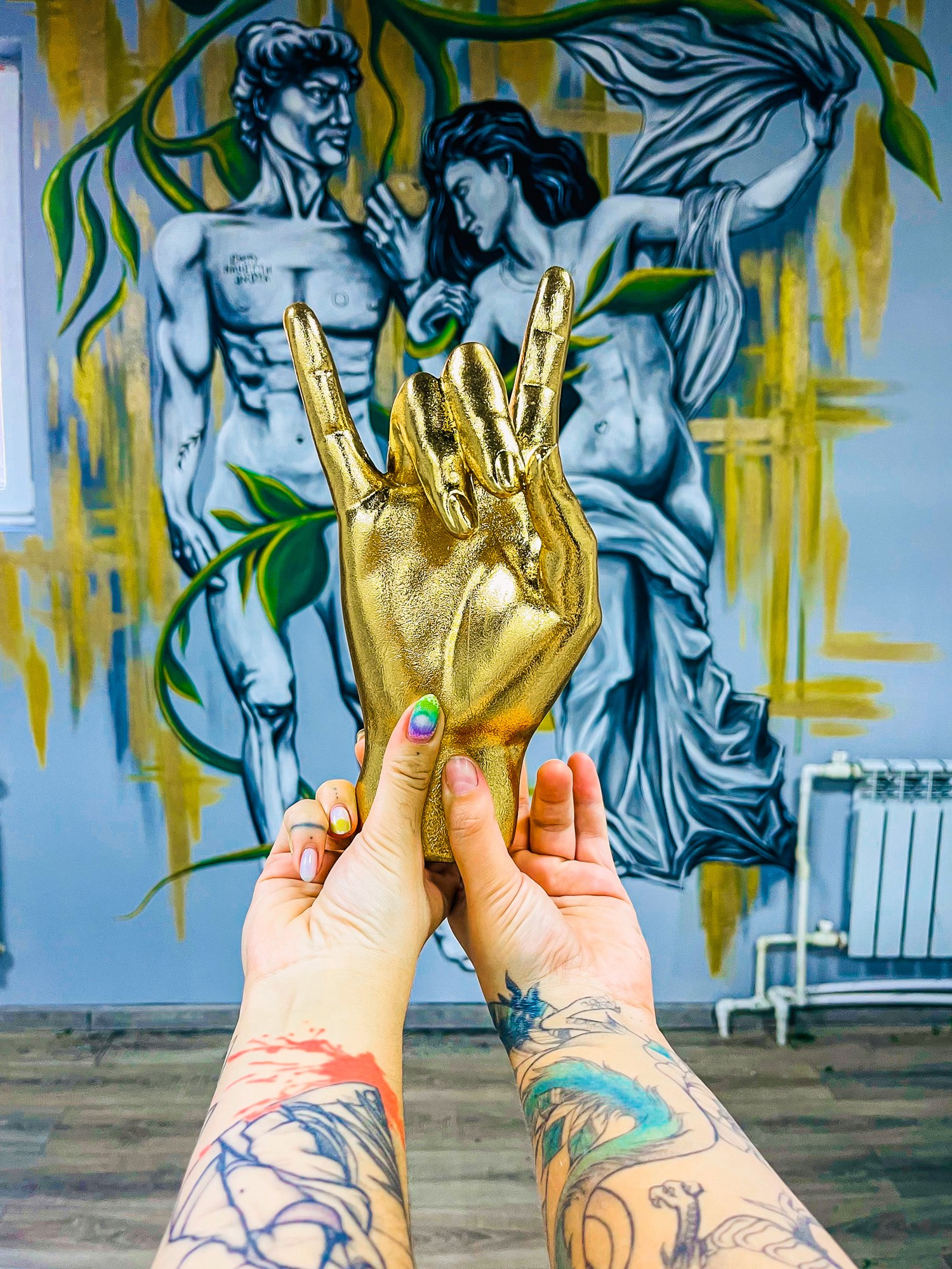 ДИЗАЙН И РОСПИСЬ СТЕН. Фотограф Ольга Дзюба. Фототерапия как зеркало души. КМВ