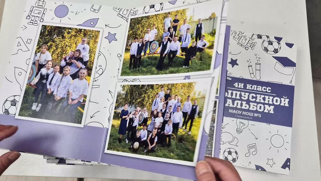 Выпускной альбом для школьников 4 класса. Выпускные альбомы. Фотостудия «Олеся»