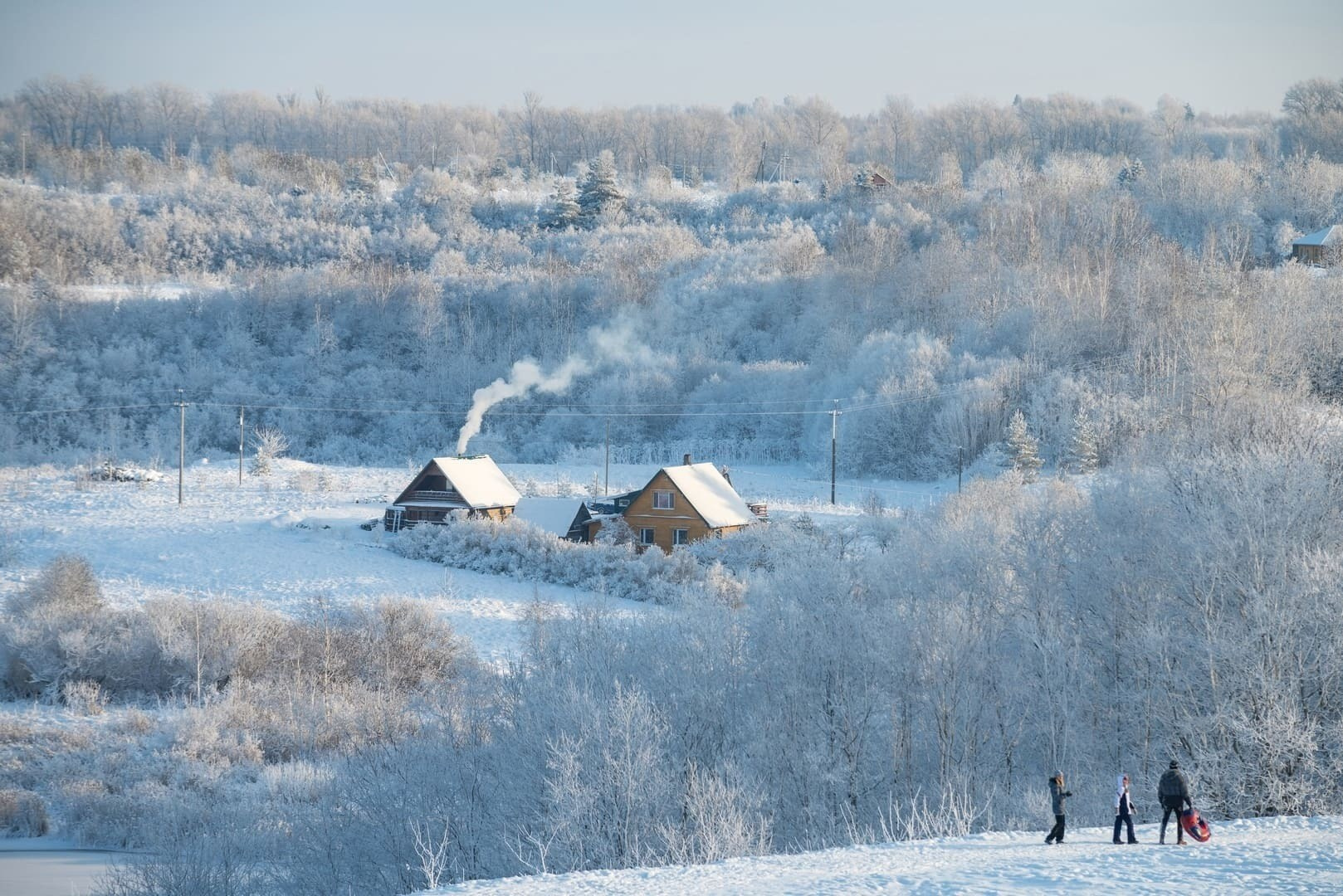 Зимний фототур в Изборск. Фотограф Наталья Туева FineArt съёмка