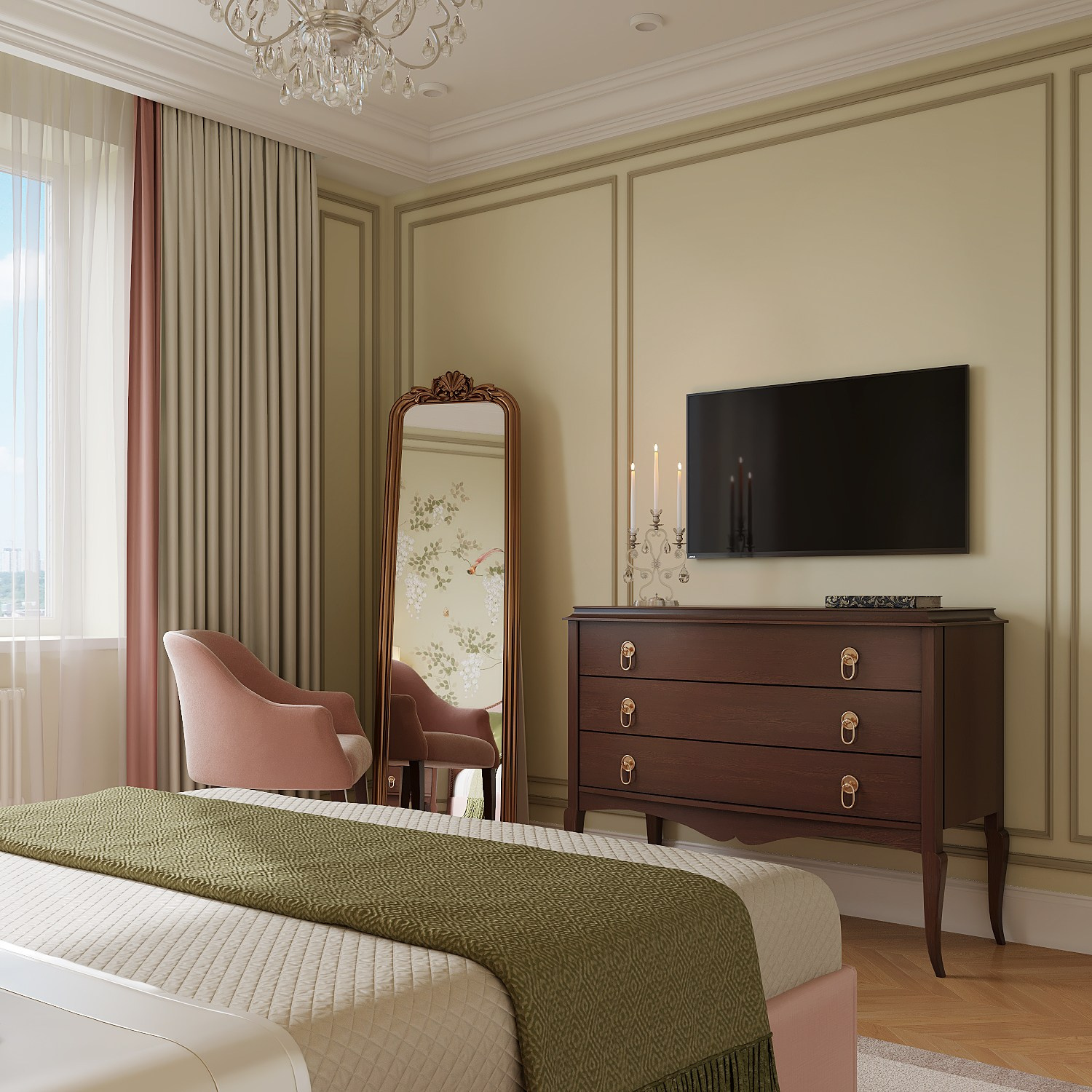 ЖК Мичуринский. Дизайн интерьера в Москве