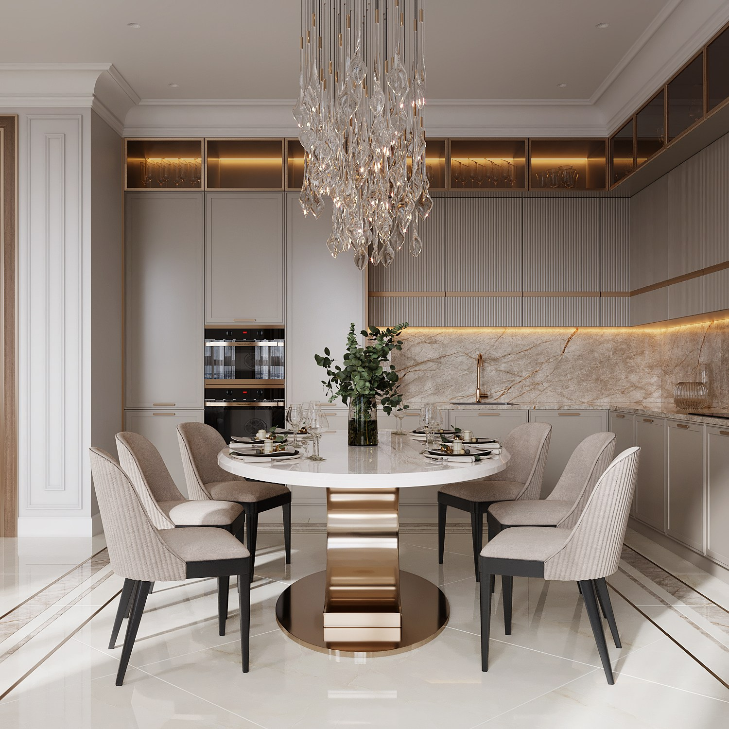 ЖК Сити парк 5. Дизайн интерьера в Москве