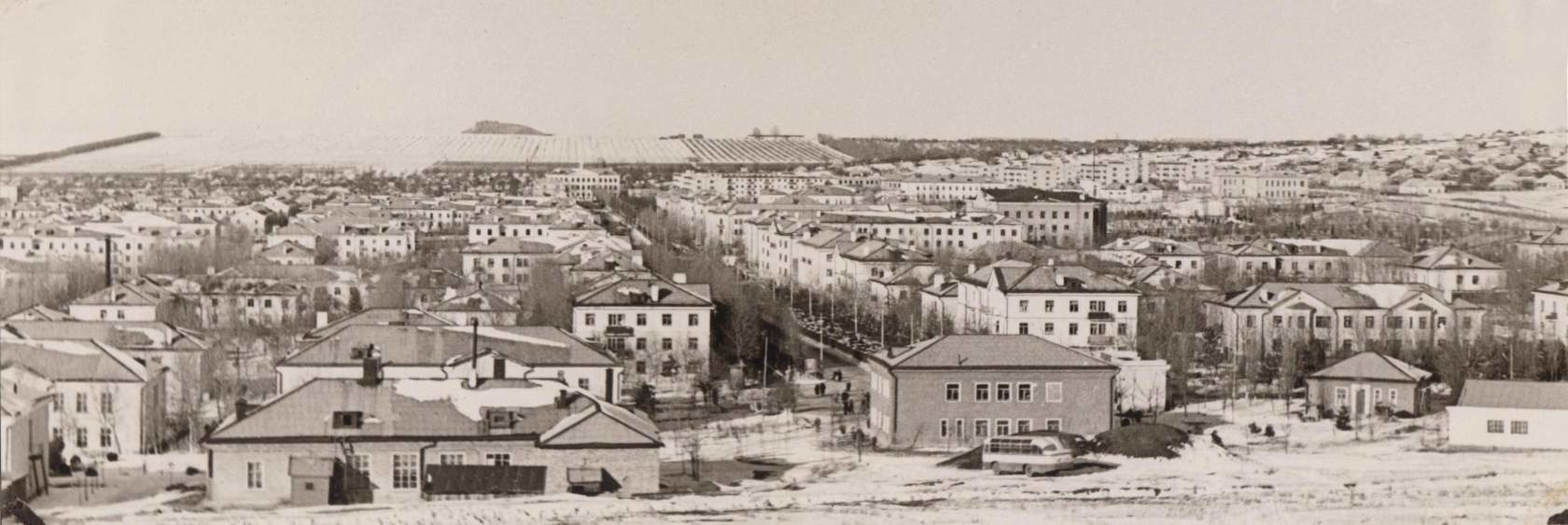 Вид горда с горы