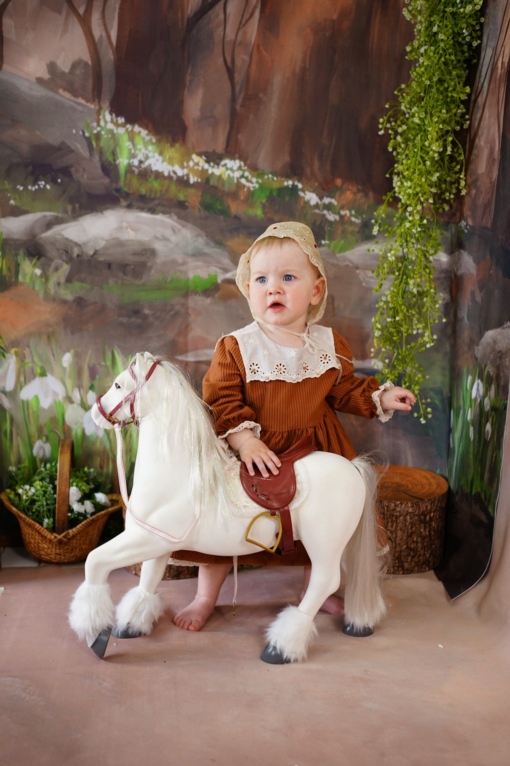 Фотозоны на ХОЛСТЕ. Детская Фотостудия ГОДОВАСИКИ в Санкт-Петербурге фотосесия на годик