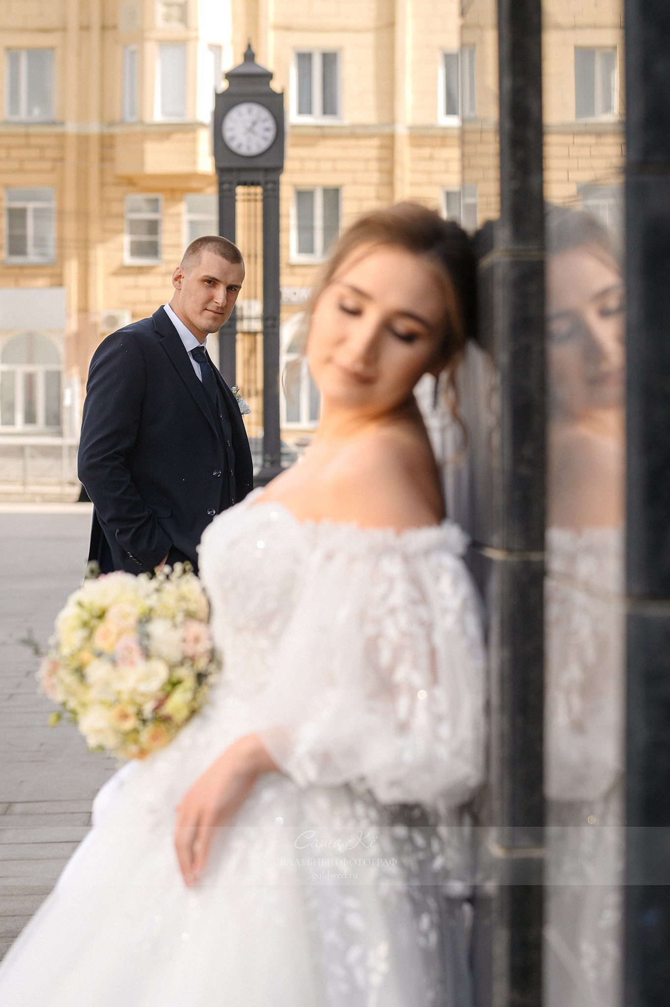 Свадебная фотосессия С&А на Садовой, 19. Свадебный, семейный и event фотограф в Новосибирске и Новосибирской области Саша Кё