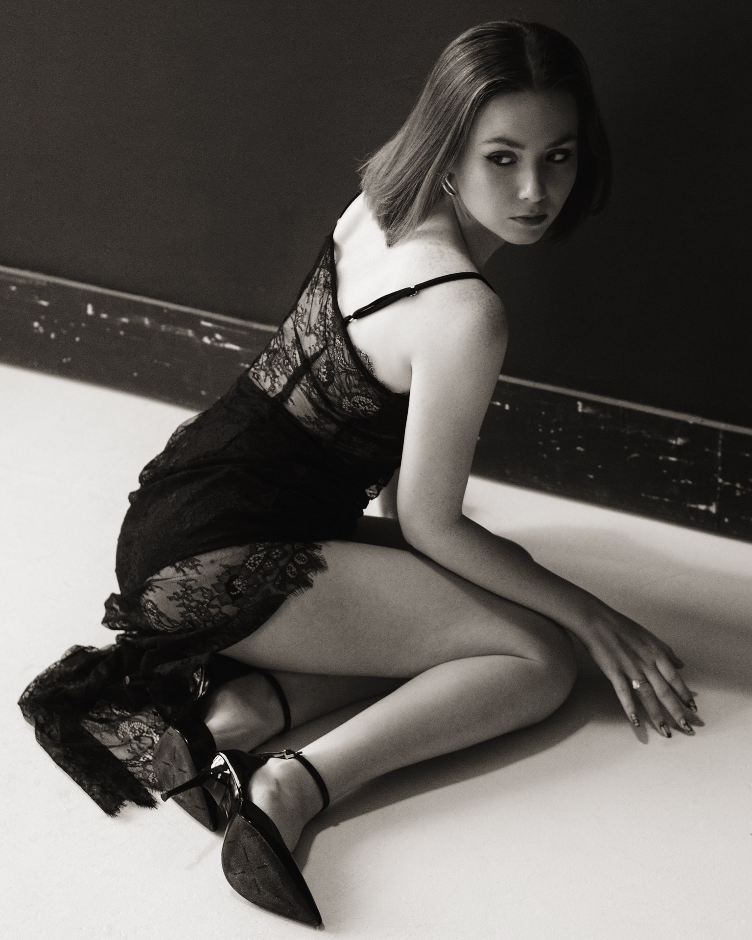 Студийная фотосессия для Алины. Fashion и креативный фотограф в Москве Александра Иванникова (ax_sash)