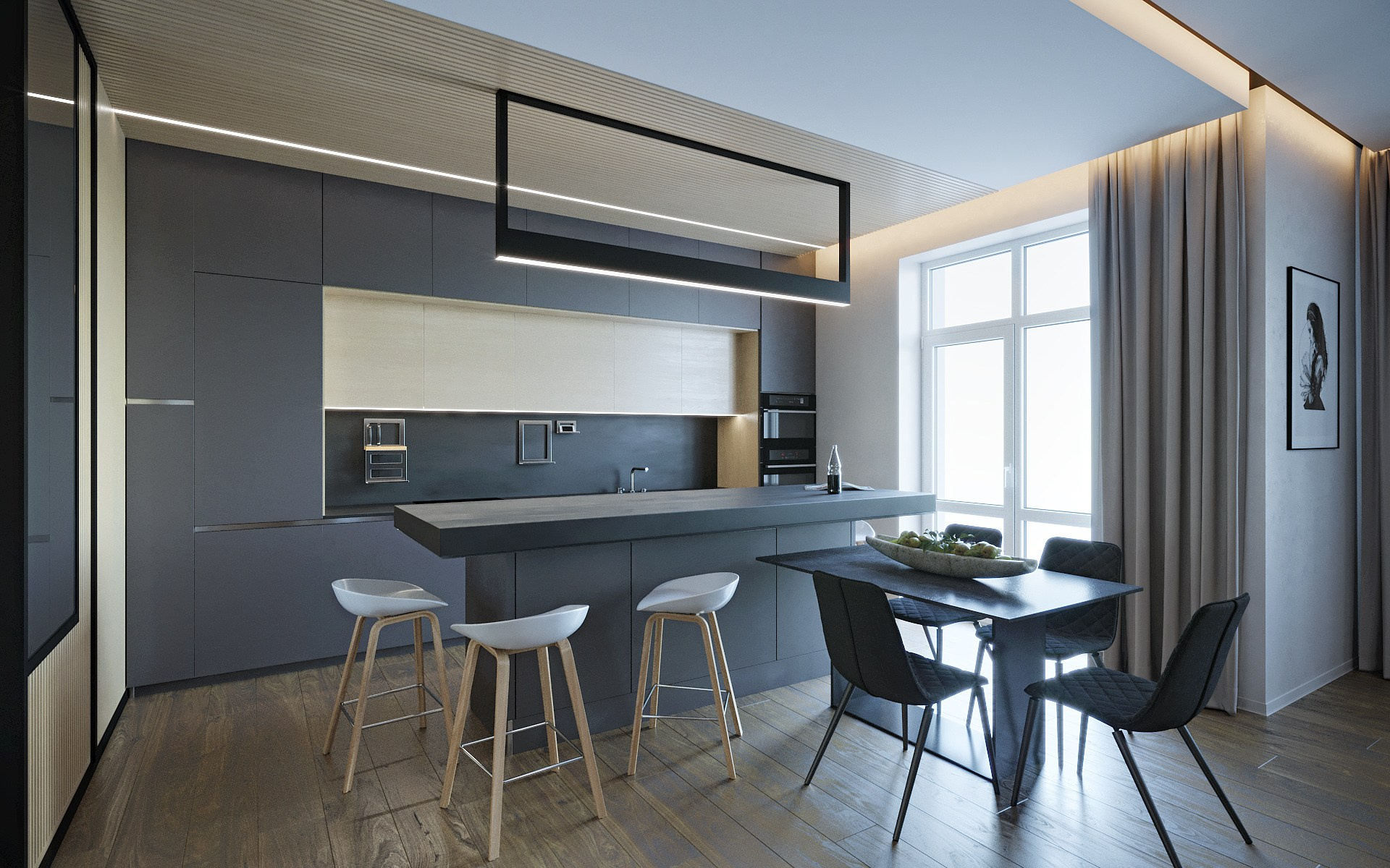 Проект OX. Дизайн интерьера в Новосибирске, Мире, Онлайн | Студия дизайна интерьера TWOREZ