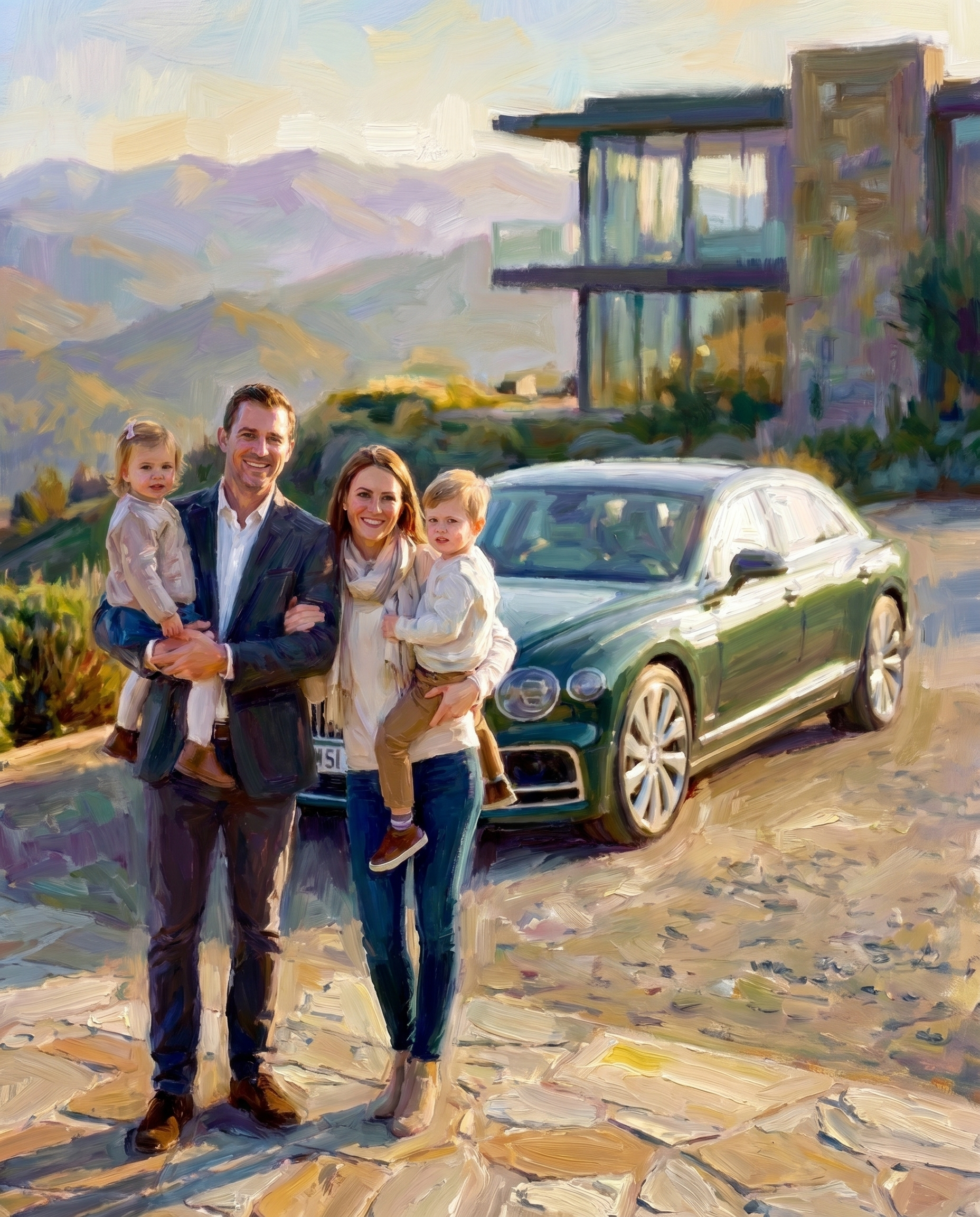 SIGNATURE LEGACY. Exclusive Closing Gifts for Top Realtors | Custom House Portraits by Yulia Yurchevskaya