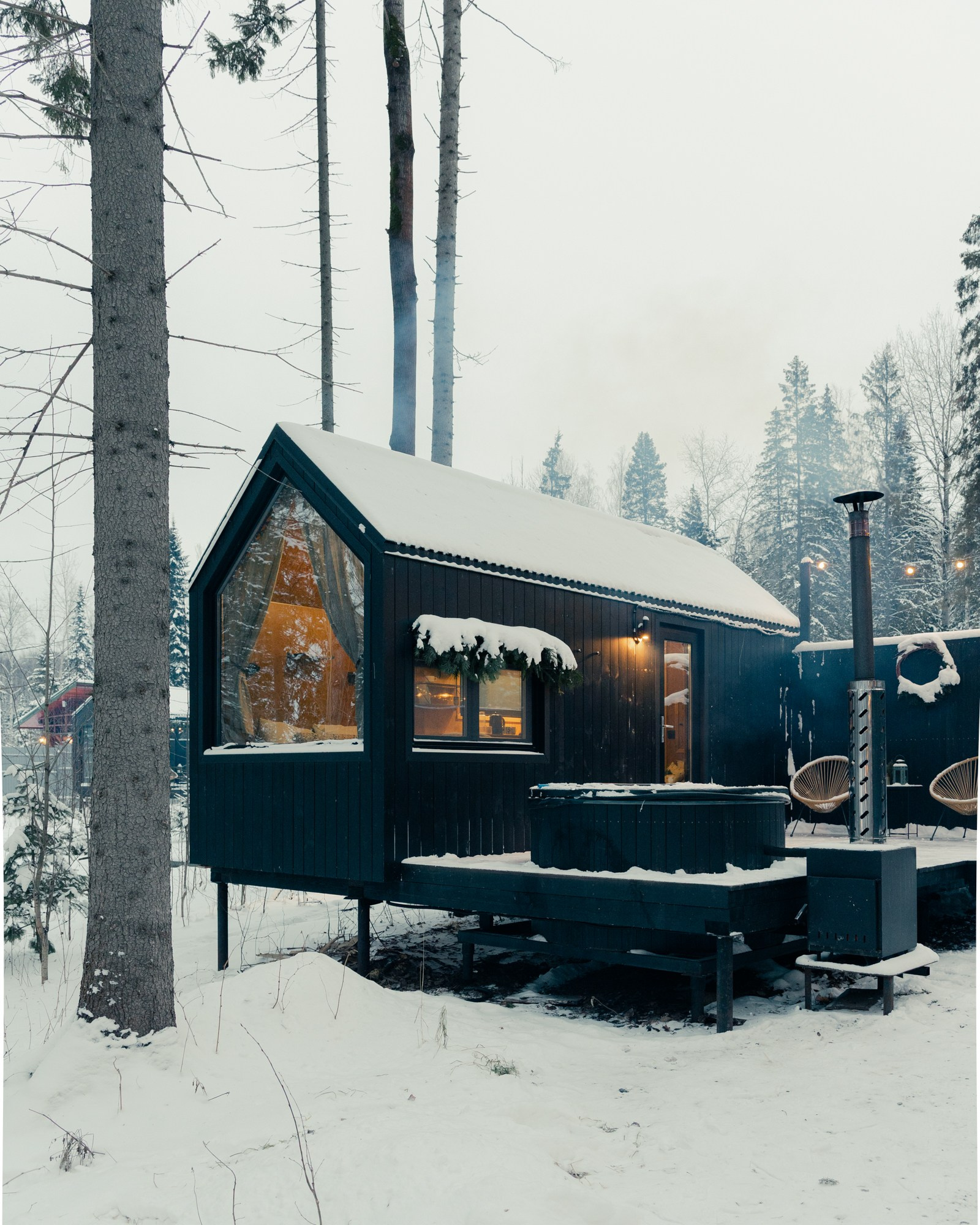 Hytte glamping. Фотограф Павел Краснов