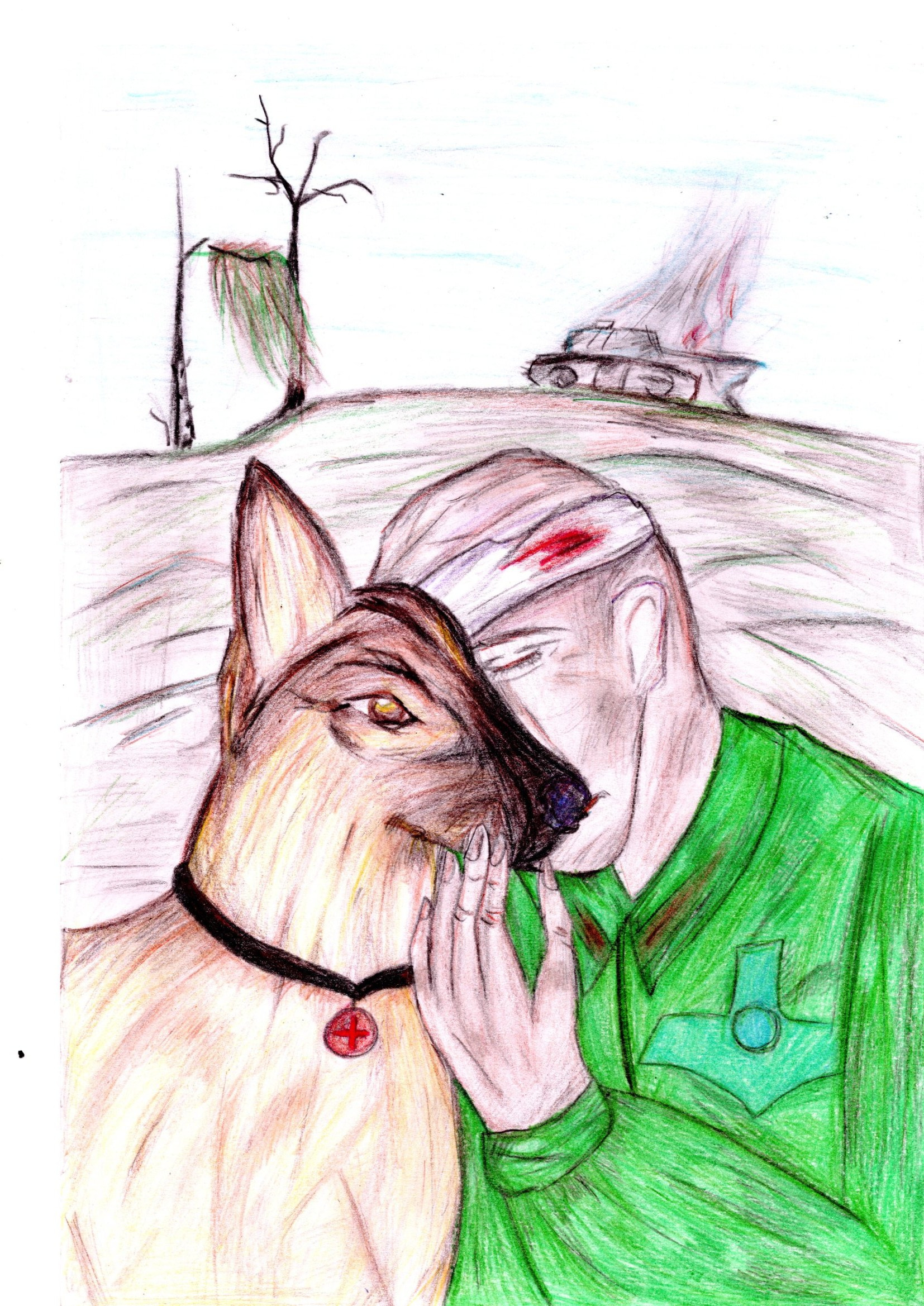 Мероприятия для юных кинологов — «Помним их имена», «Портрет фронтовой собаки». НРОО КЦ "Собаковод"