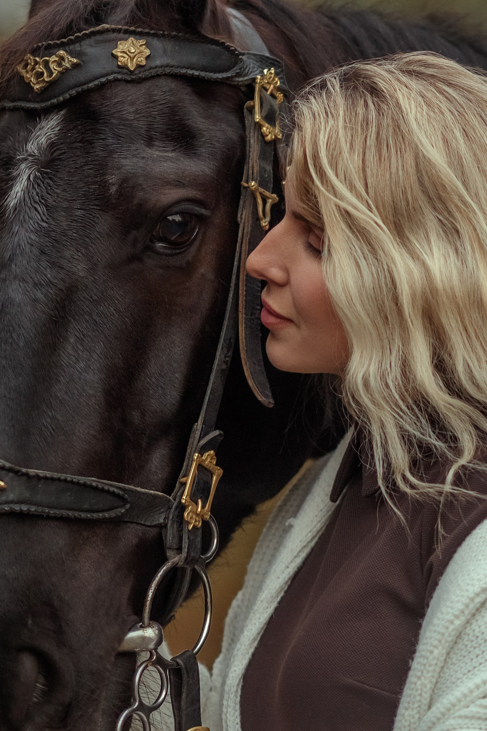 Портрет с лошадьми. Фотограф Светлана Грачева