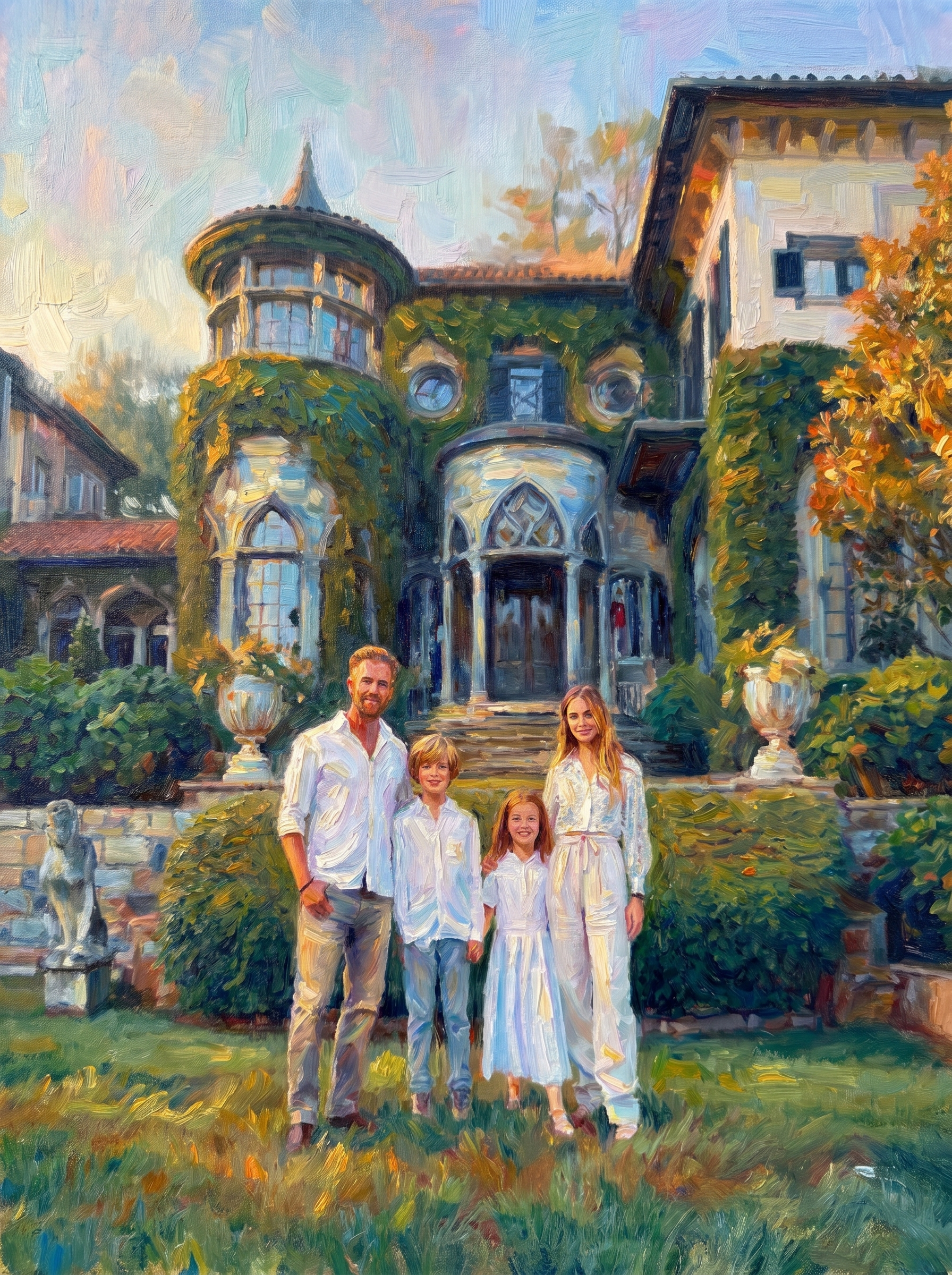 SIGNATURE LEGACY. Exclusive Closing Gifts for Top Realtors | Custom House Portraits by Yulia Yurchevskaya