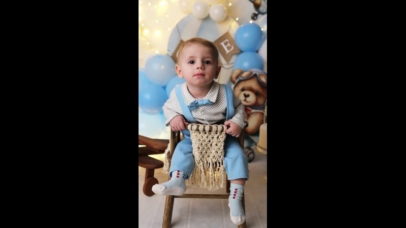 Алихан, 1 годик. Фотограф новорожденных в Новокузнецке Анна Горошникова