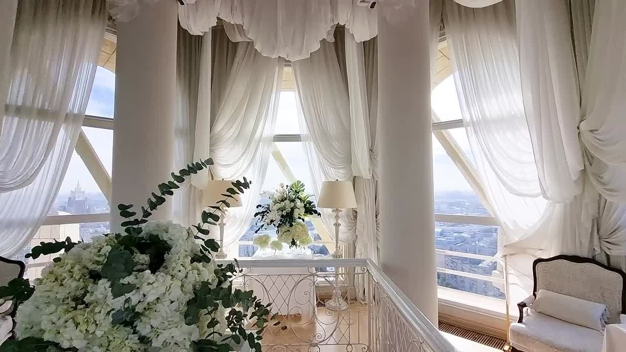 Регистрация брака в ресторане Романтик гостиница Украина. Свадебный фотограф Москва и МО Сергей Киржаев