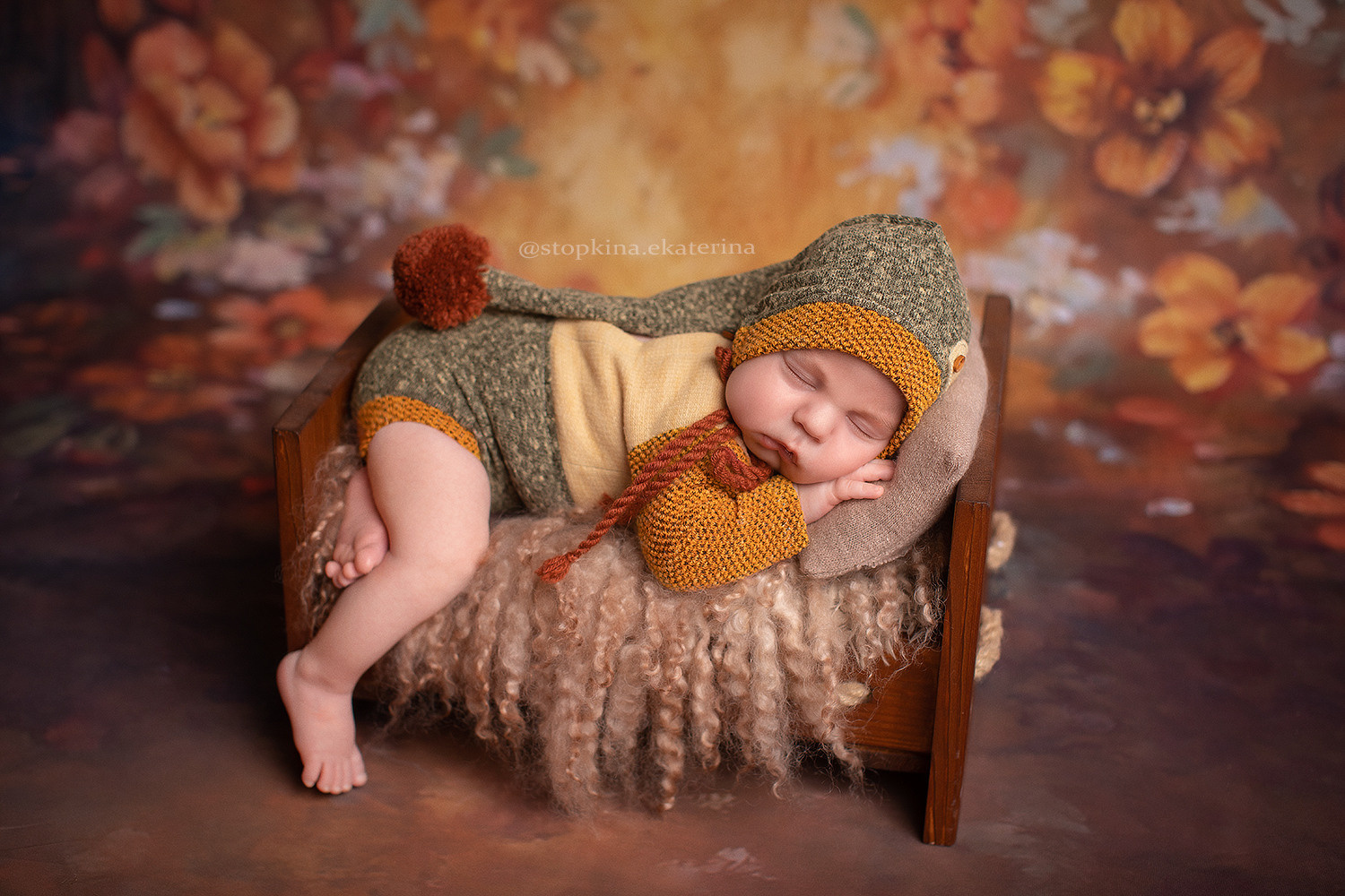 Портфолио фотосессия для новорожденных. Фотограф новорождённых и детей до года на КМВ