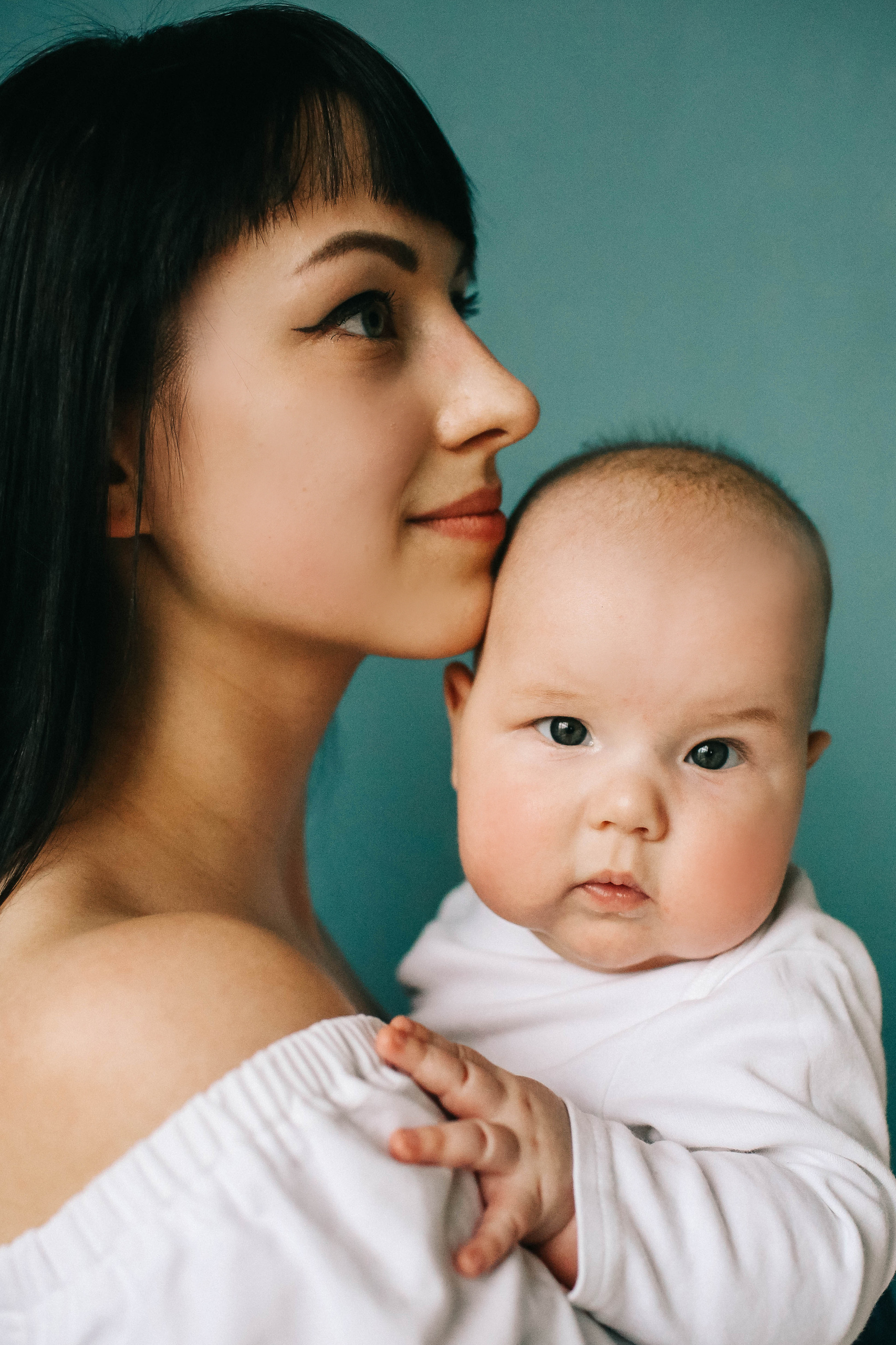 Мама и сын!