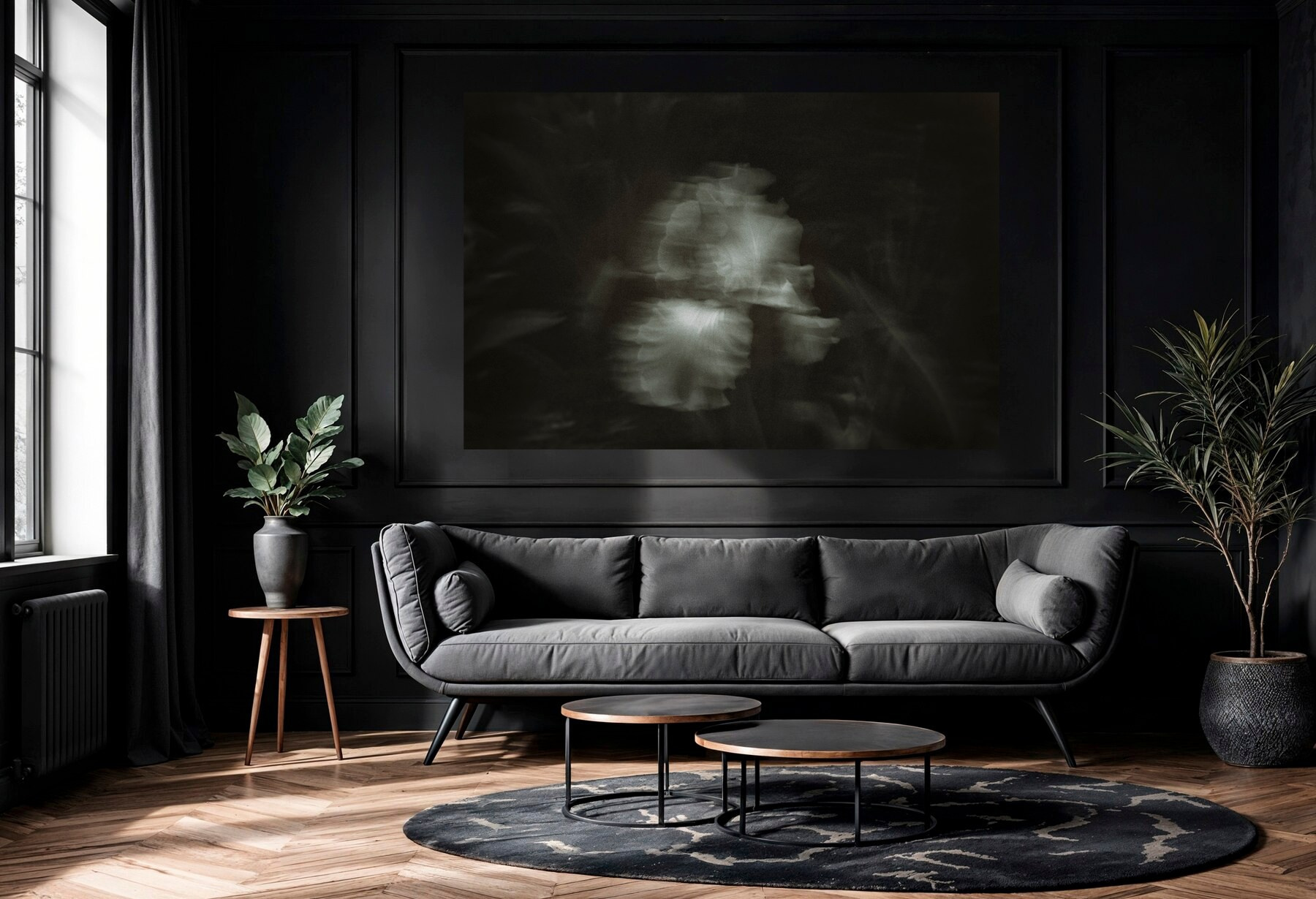 Flowers. Visual artist