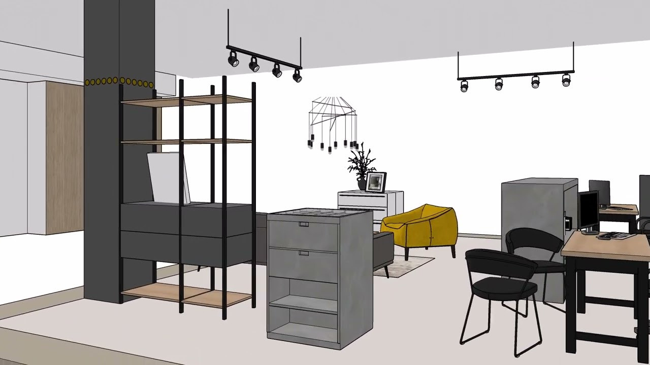 Furniture exhibition design. Interior designer Stockholm