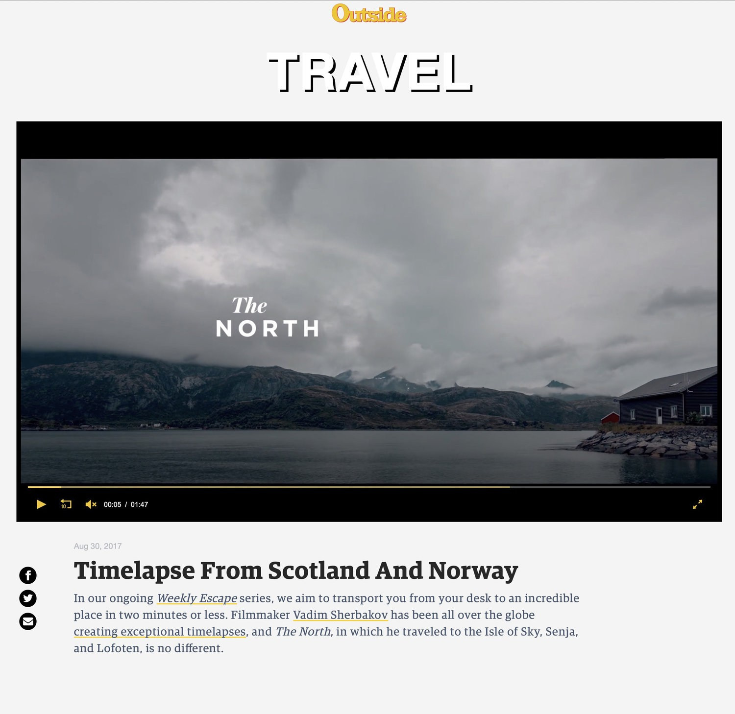 Press. Vadim Sherbakov Portfolio