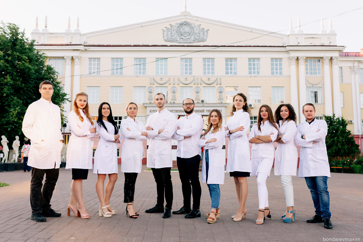 КГМУ предвыпускная фотосессия 2019. Максим Бондарев, коммерческий фотограф для бизнеса | Курск