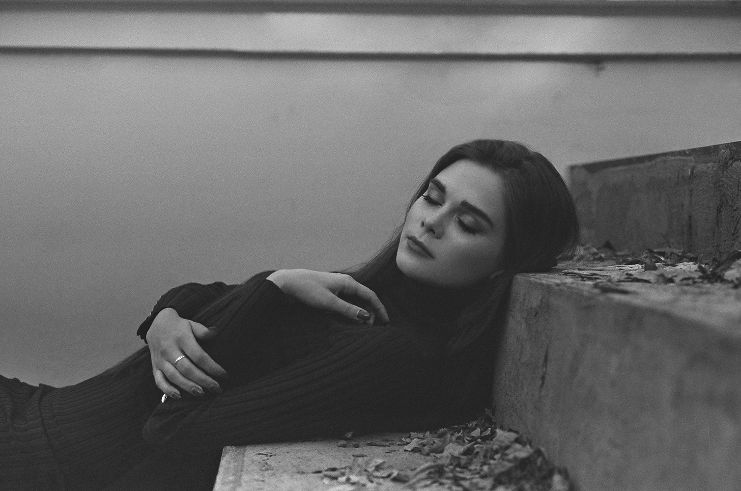 Настя — осенняя прогулка. Славич Евгений — портретный фотограф