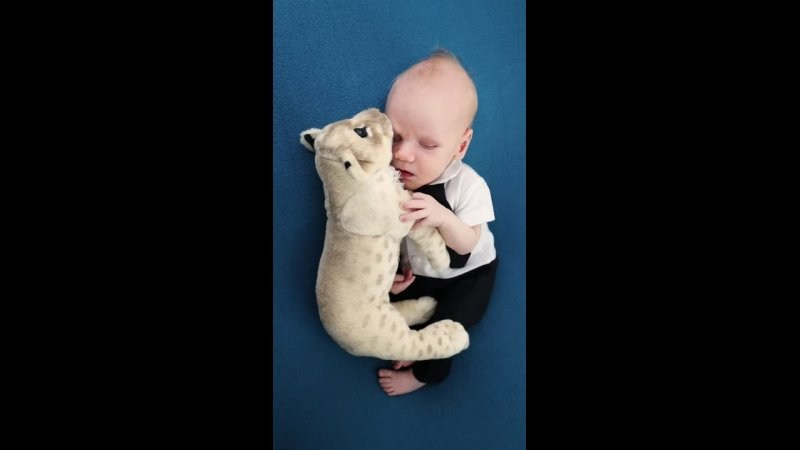 Лев, 1 месяц. Фотограф новорожденных в Новокузнецке Анна Горошникова
