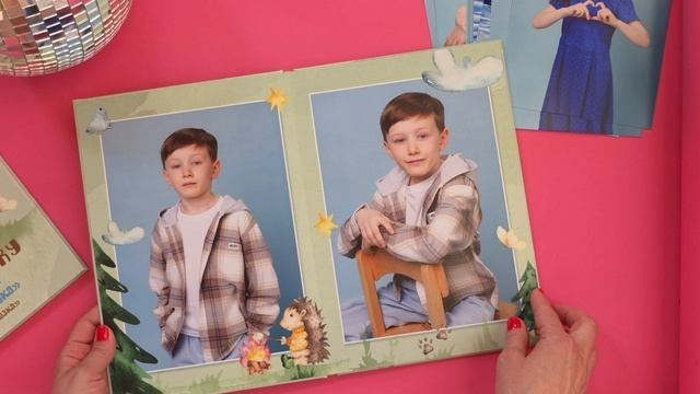 Альбом на 3 разворота дс. Семейный, детский и школьный фотограф в Москве Рудницкая Анна