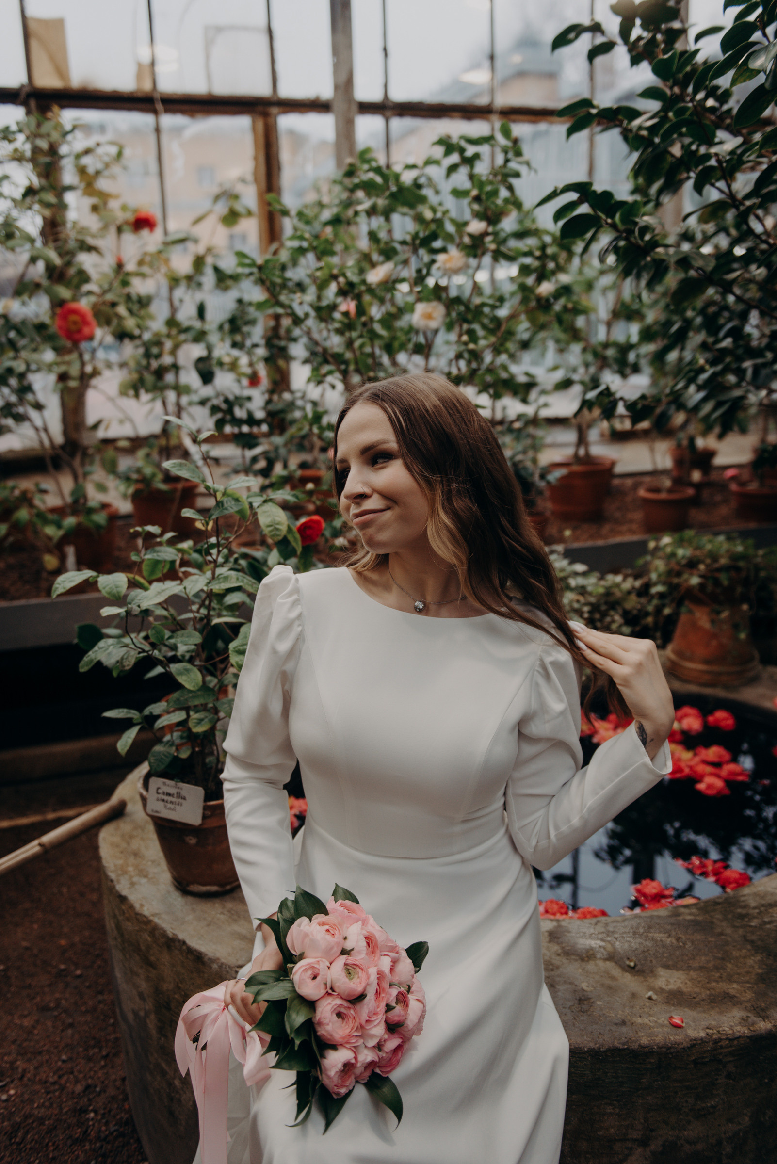 закрытые места для свадебной фотосессии в дождь, осенью или зимой