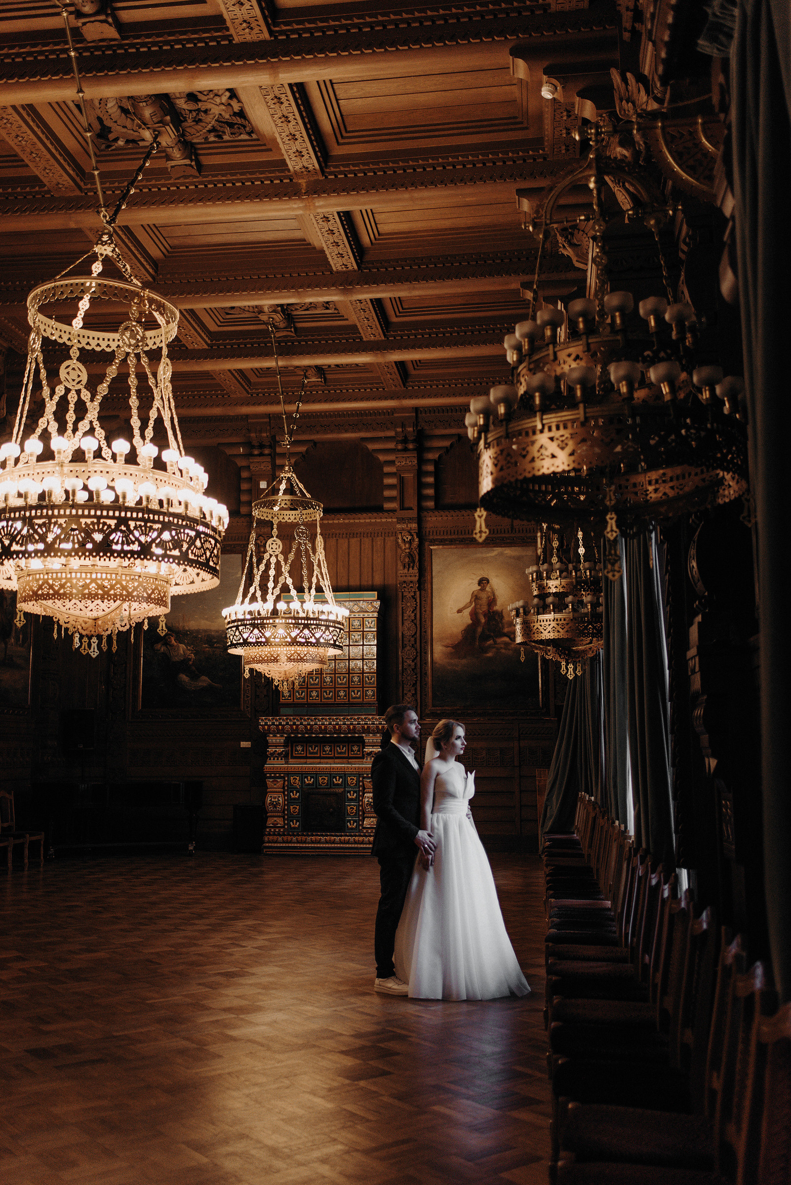 закрытые места для свадебной фотосессии в дождь, осенью или зимой