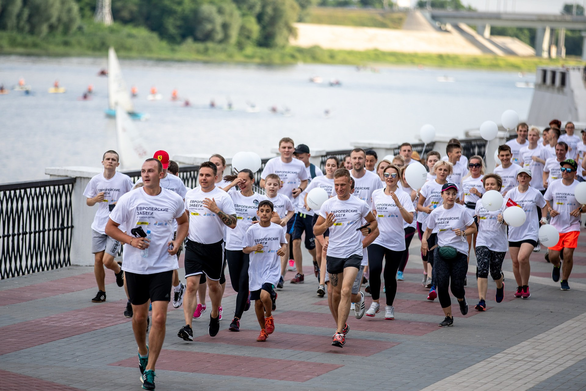 50 дней бега в помощь детям: «Европейские забеги» 2019. Репортажный фотограф в Минске. Алексей Матюшков