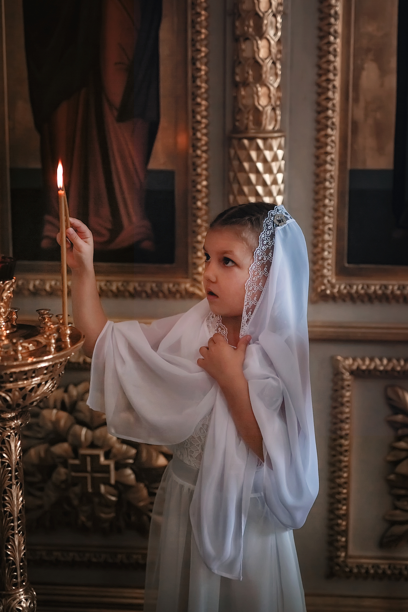 Крещение в ст. Новодонецкой. Семейный и детский фотограф Екатерина Савёлова