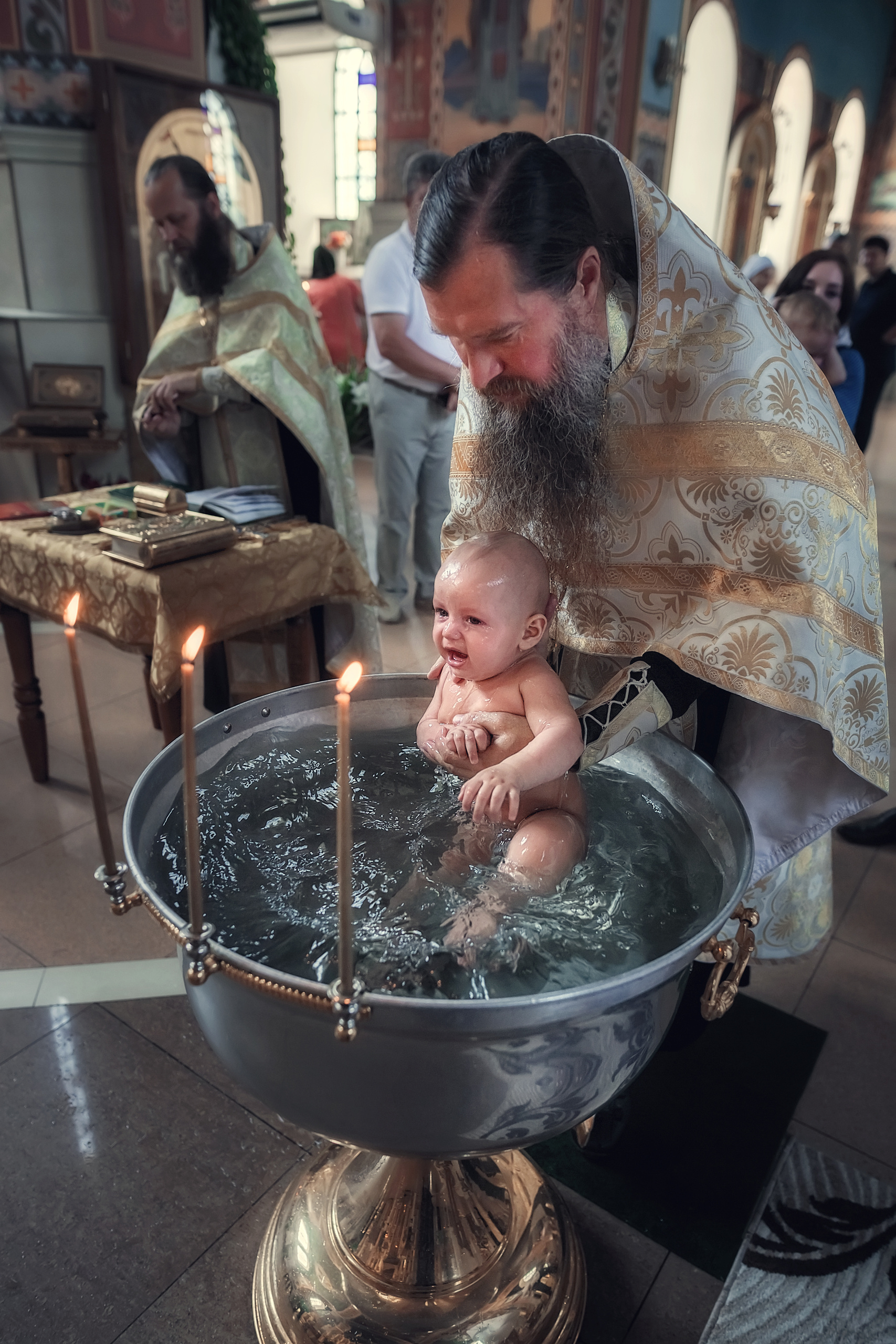Крещение в ст. Новодонецкой. Семейный и детский фотограф Екатерина Савёлова