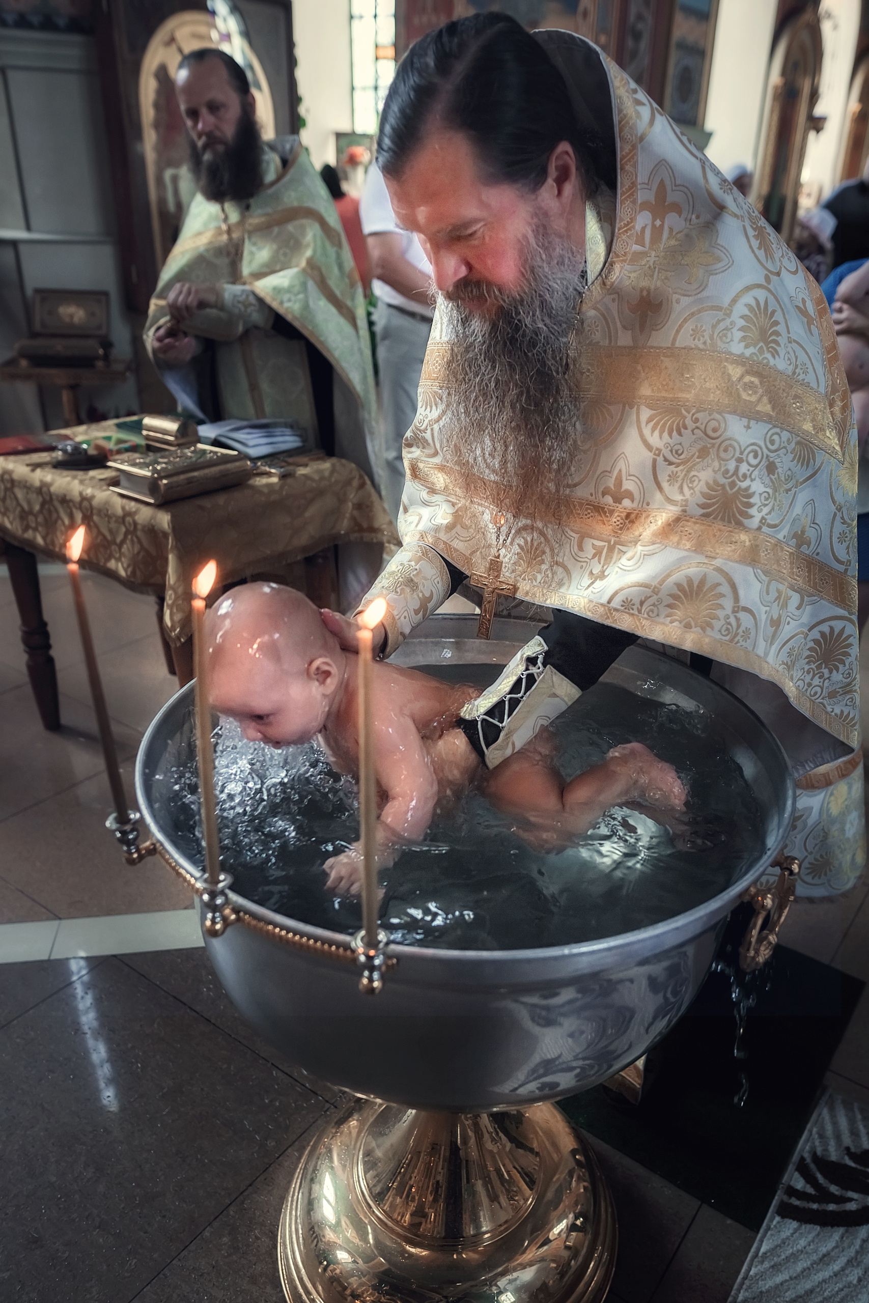 Крещение в ст. Новодонецкой. Семейный и детский фотограф Екатерина Савёлова