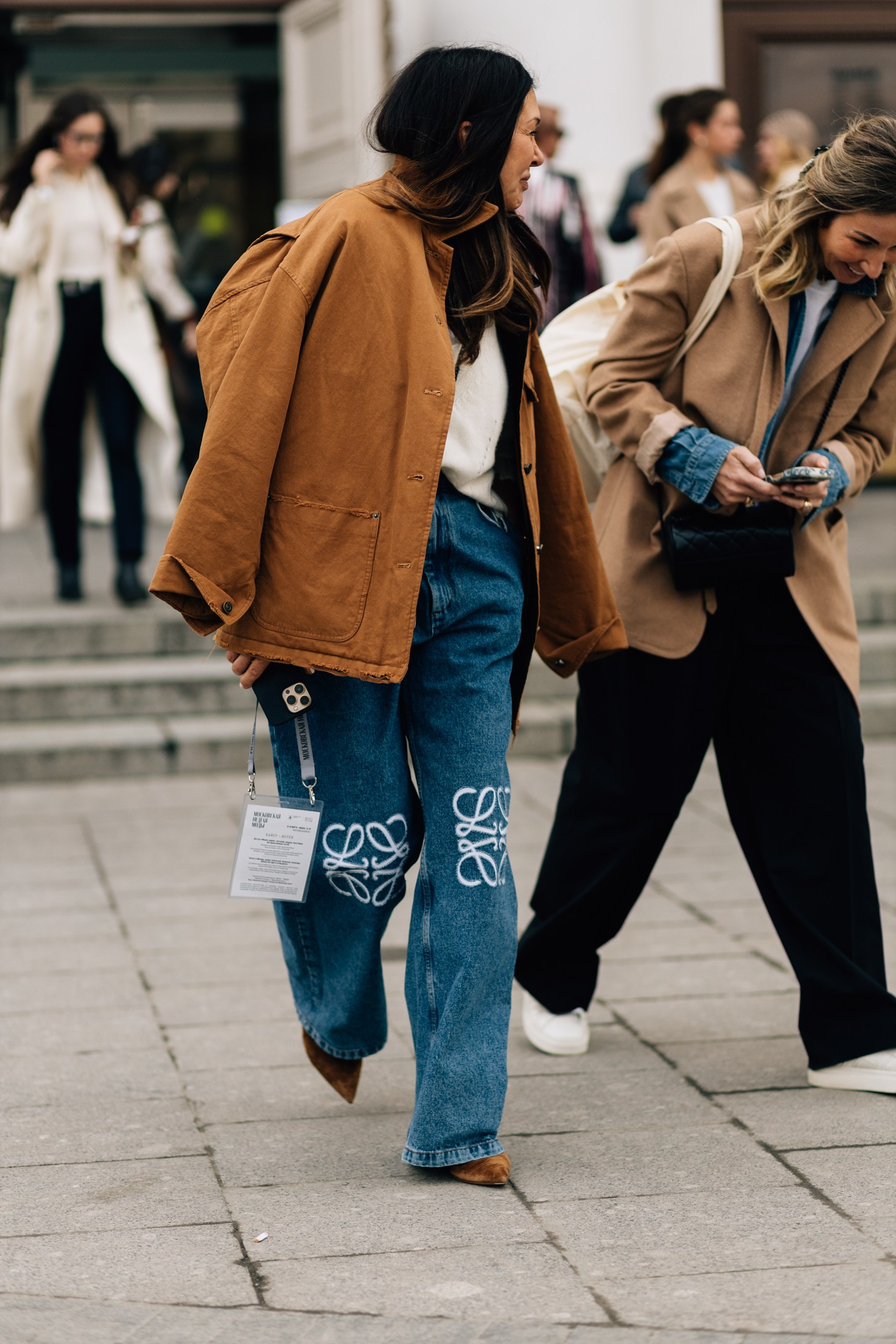 Moscow Fashion Week Streetstyle Day 1. Shami Pezhonov Photography