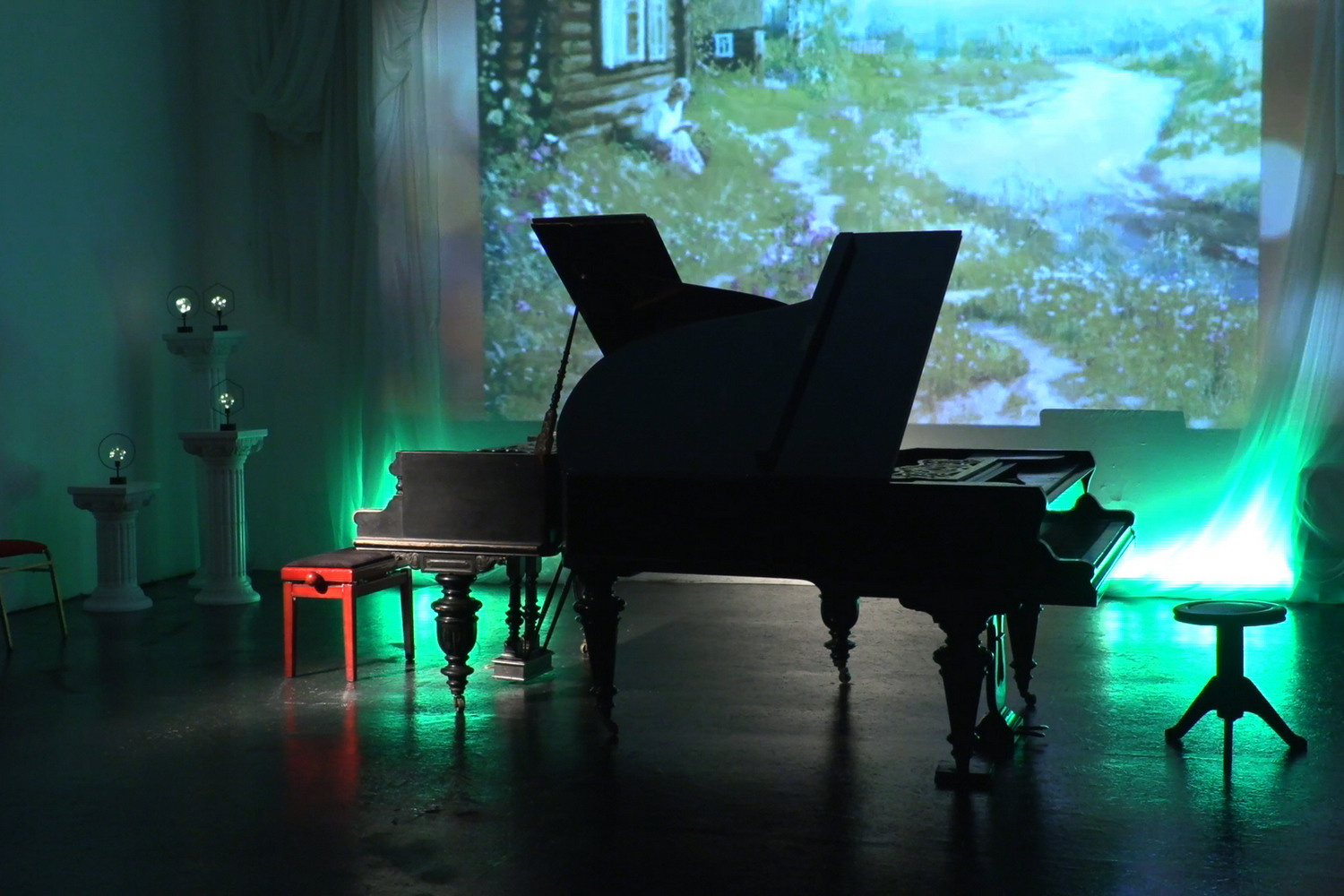 особняк Шрёдера, Дом Шрёдера, фортепианный концерт