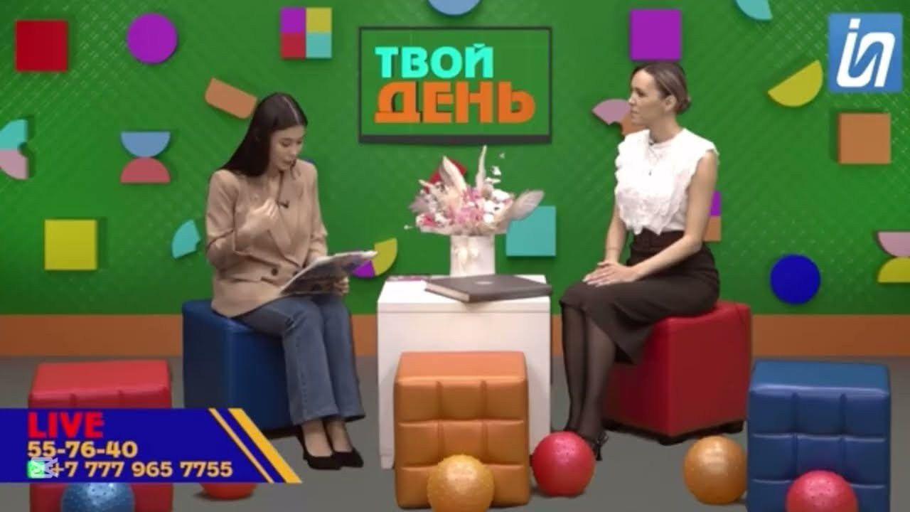 На телеканале ИРБИС TV. Детский и семейный фотограф в Павлодаре Оксана Солей. Школа моделей