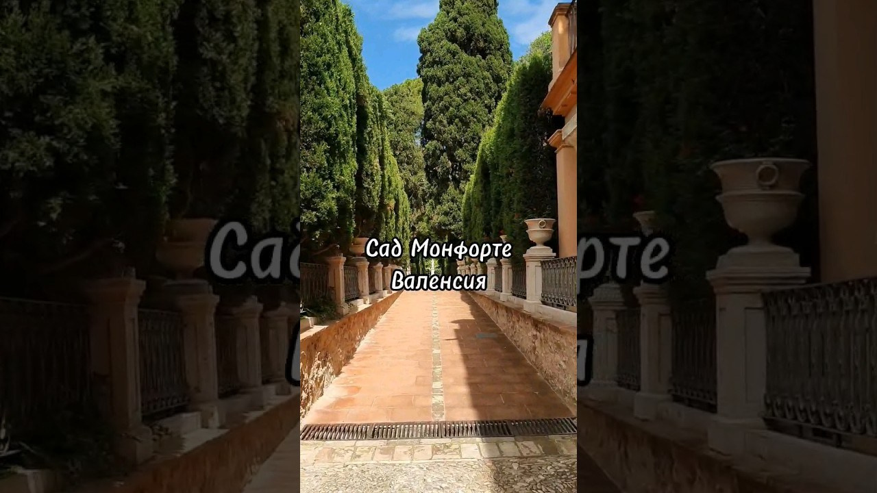 Сад Монфорт. Гид и фотограф в Валенсии Новиков Михаил