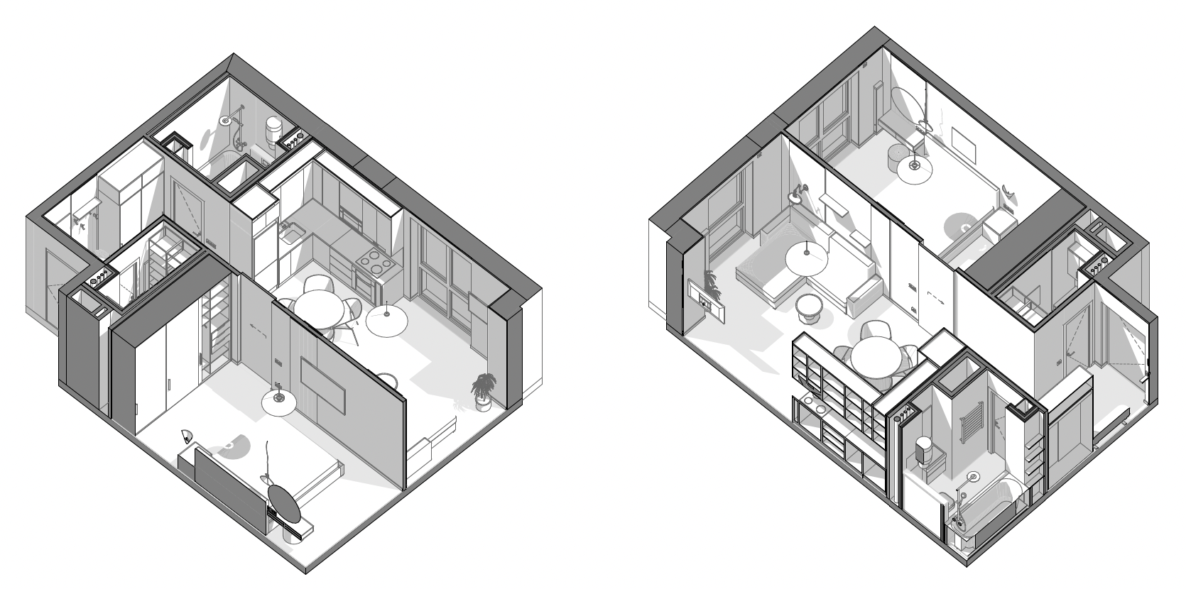 ЖК «ID SVETLANOVSKIY». Студия дизайна интерьеров FORMA