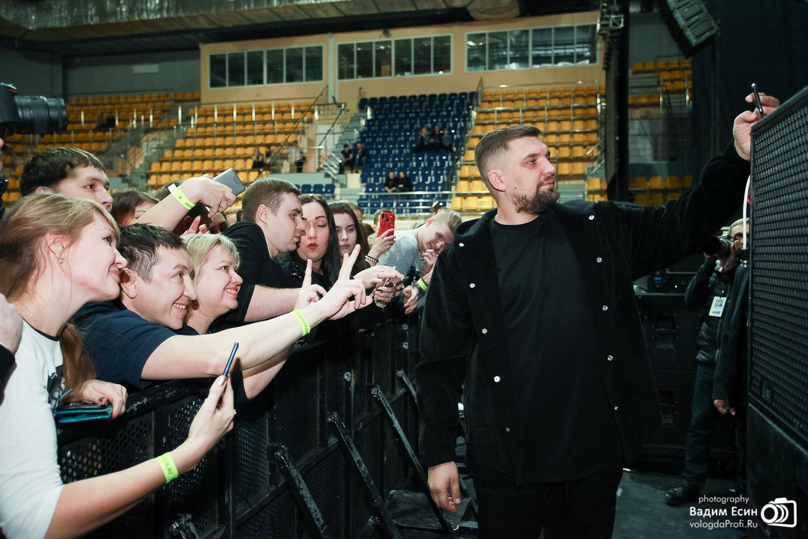 Съемка концерта в Вологде